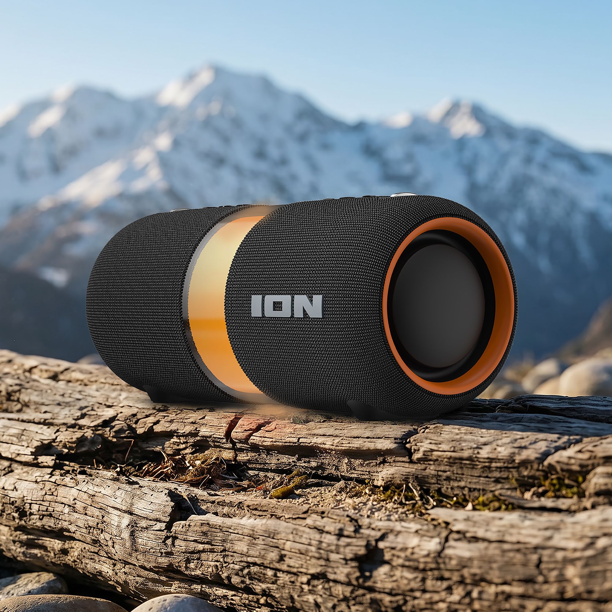 ION Audio Sport Orbix Outdoor-Ready Speaker with 360° LED Light Ring