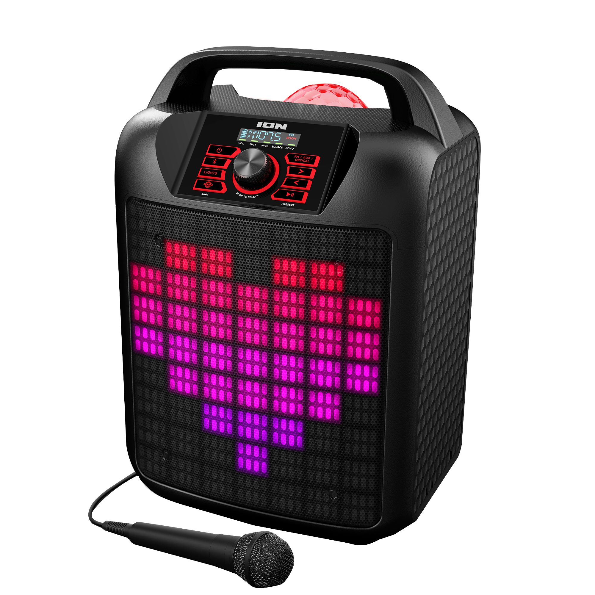ION Audio 「Party Rocker」 ION Audio Party Rocker Max High-Power Portable Speaker with