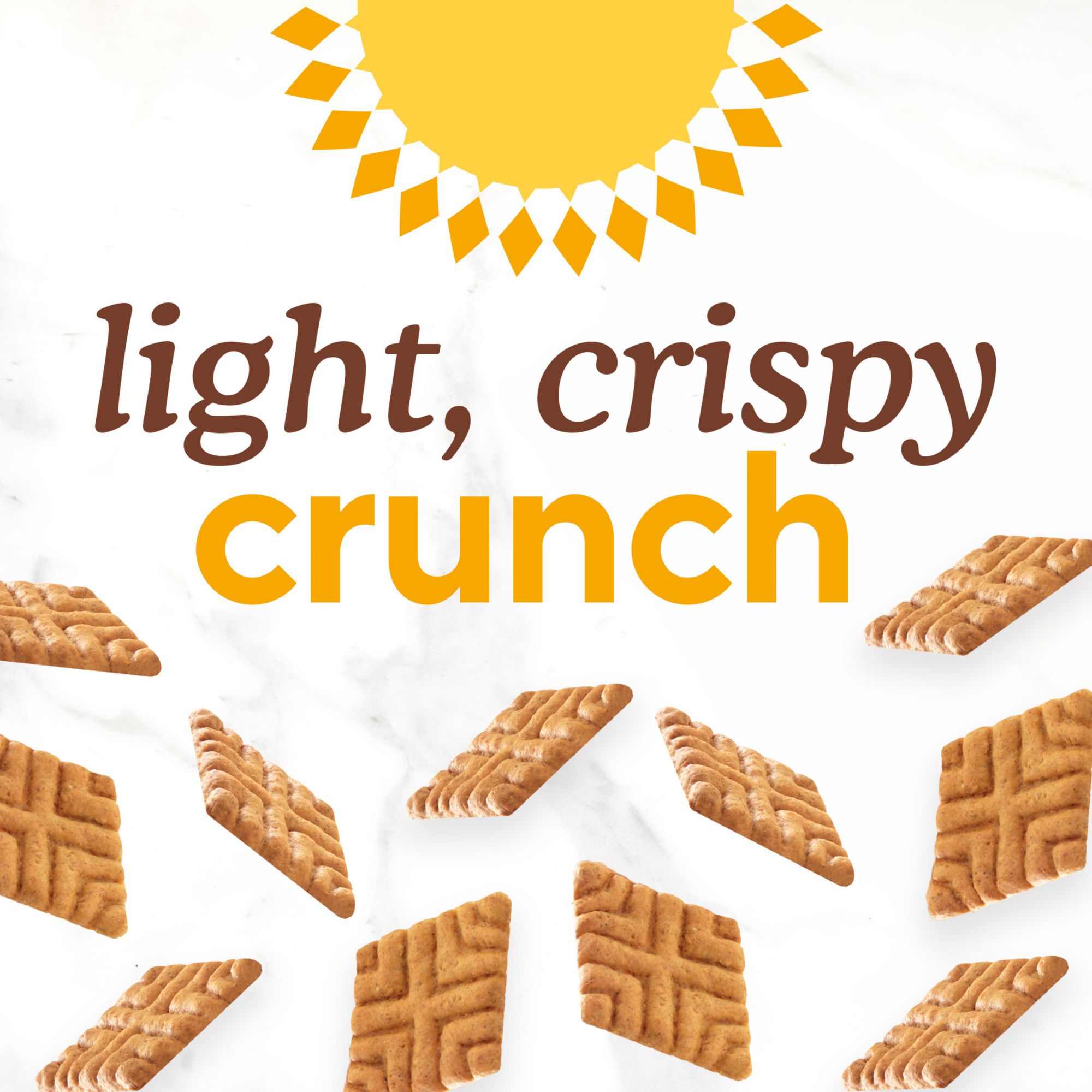 Simple Mills Honey Cinnamon Sweet Thins, Made With Seed And Nut Flour, Light Crispy Biscuits, Bag, 14 oz.
