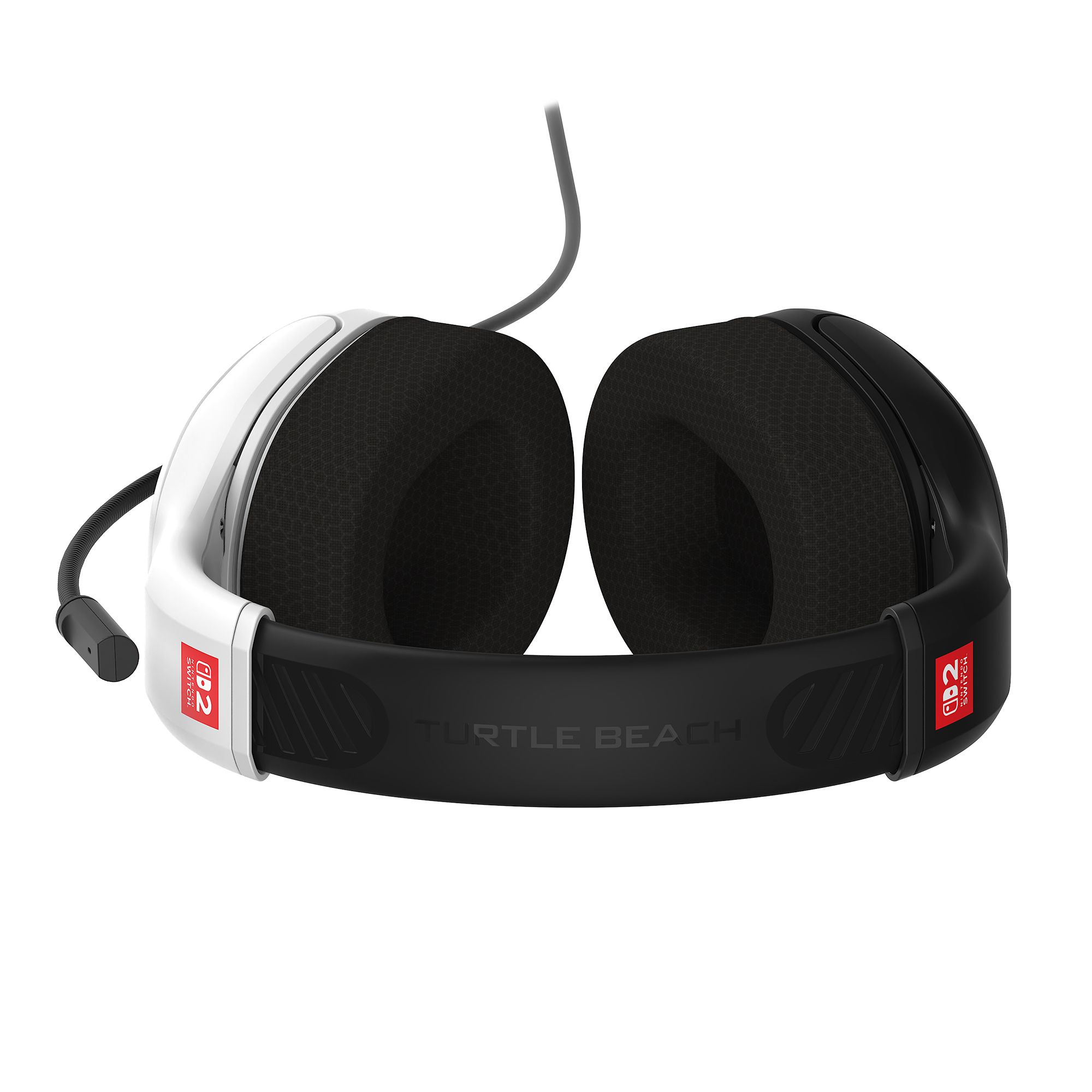 Turtle Beach Airlite Fit Wired Gaming Headset – White/Black for Nintendo Switch 2