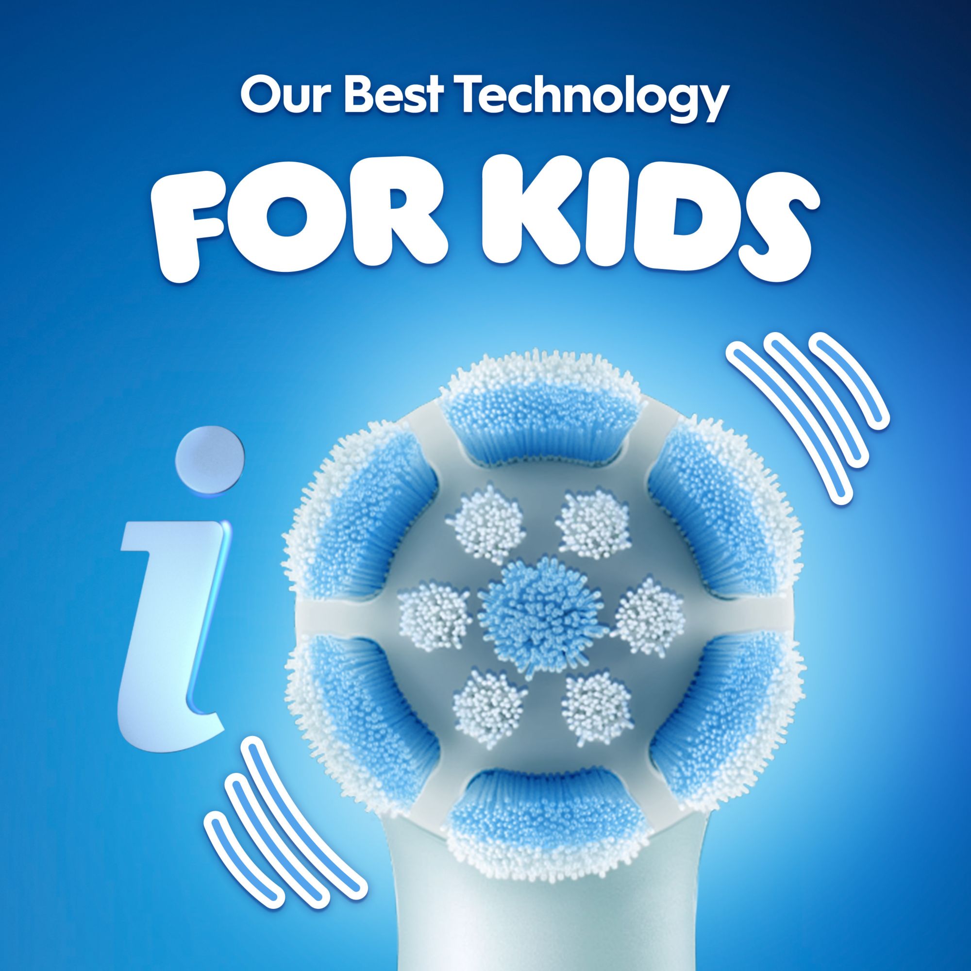 Oral-B iO Kids Electric Toothbrush Featuring Stitch, 3 Cleaning Settings, 28-Day Battery Life