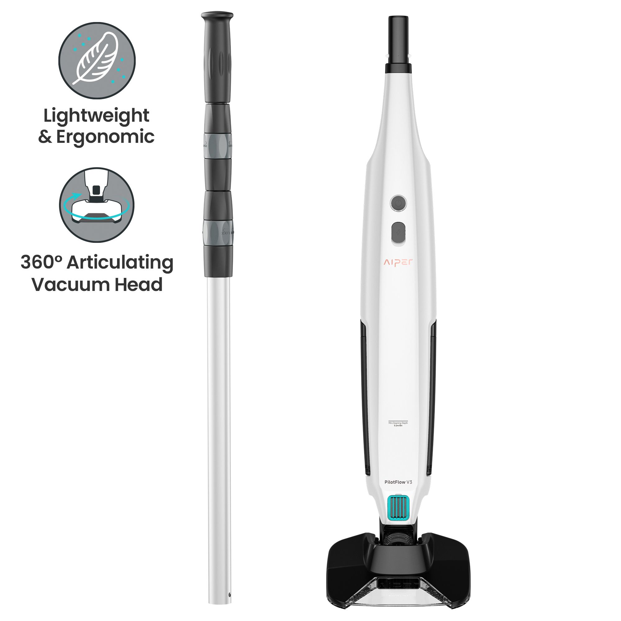 Aiper PilotFlow V3 Handheld Pool Vacuum