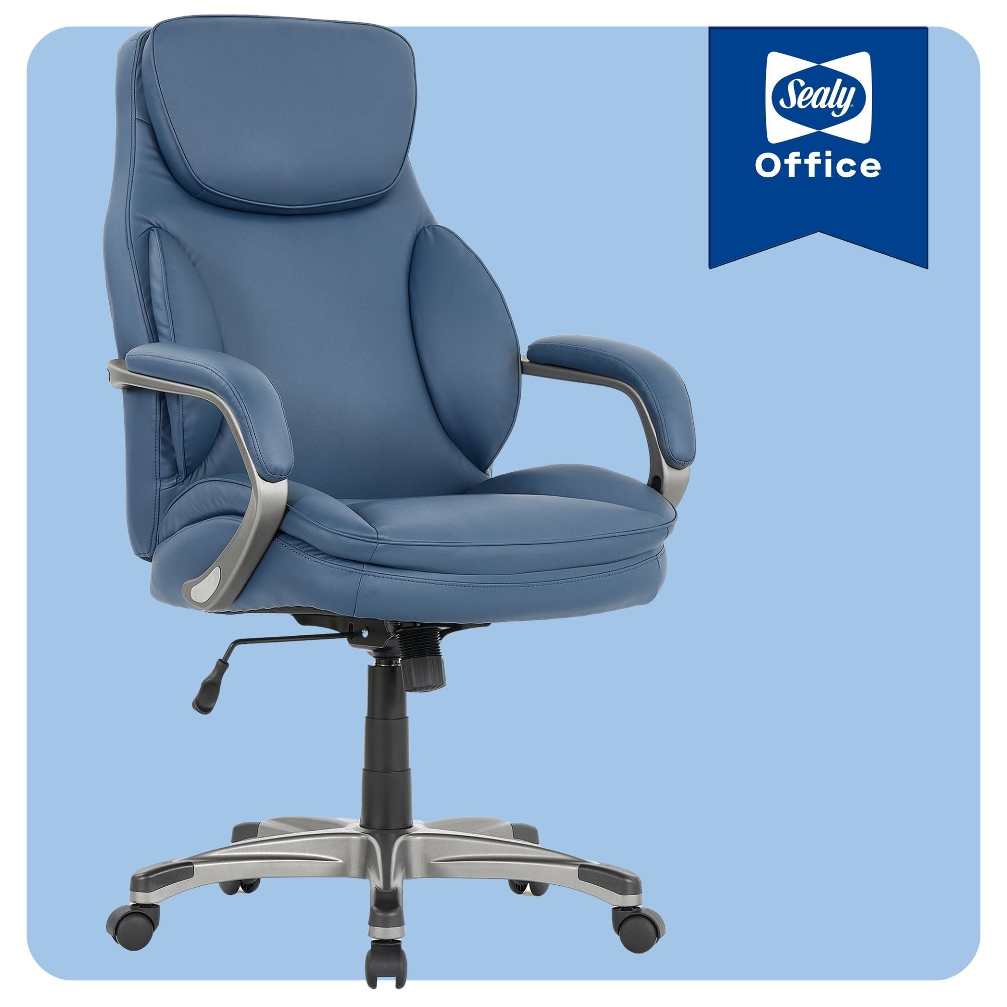 Sealy Palisade Faux Leather Ergonomic Executive Office Chair