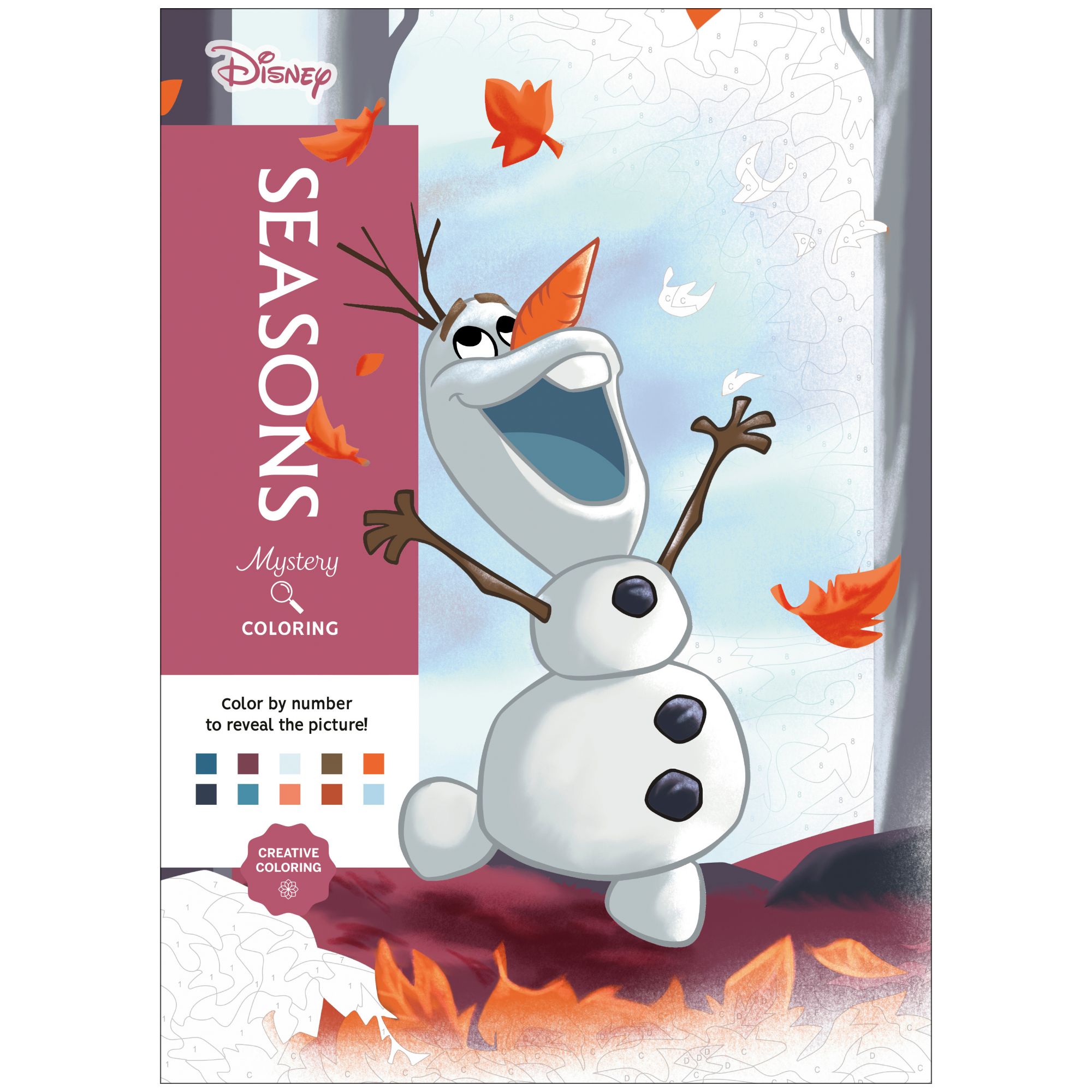 Disney Mystery Coloring: Seasons: A Color by Number Book | BJ's ...