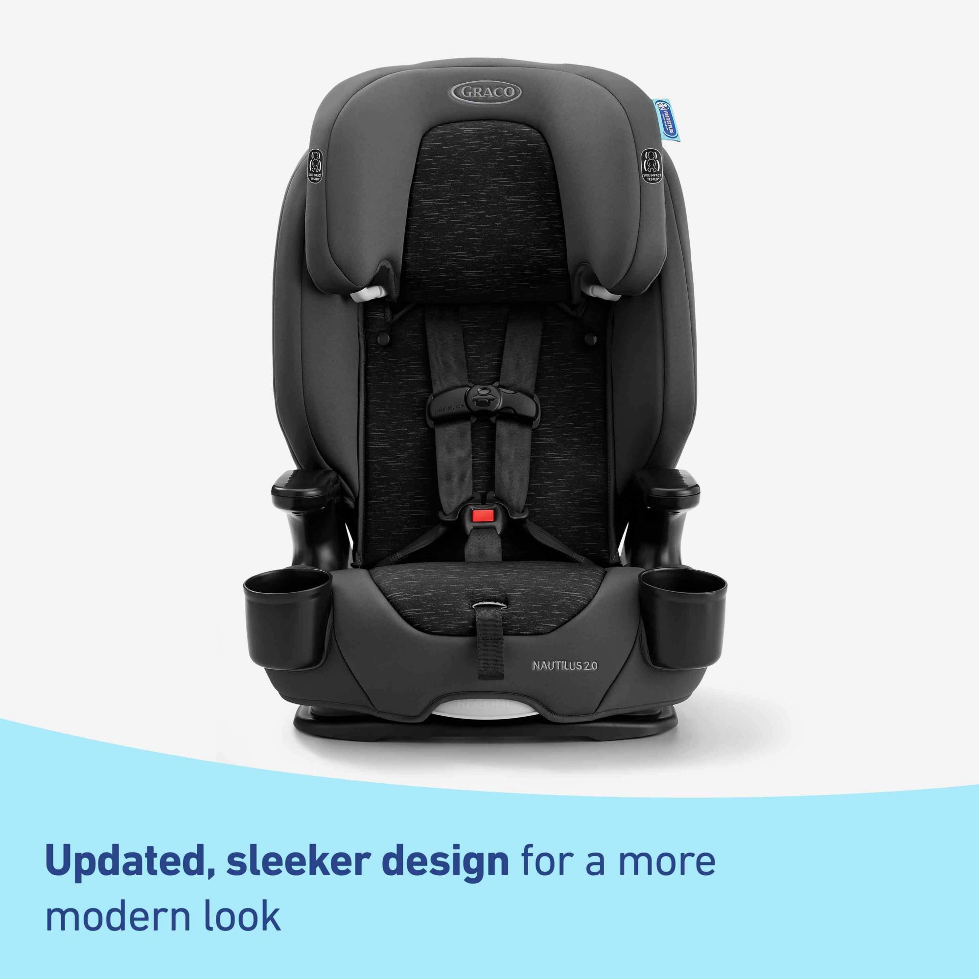 Graco Nautilus 2.0 3-in-1 Harness Booster Car Seat, Crane
