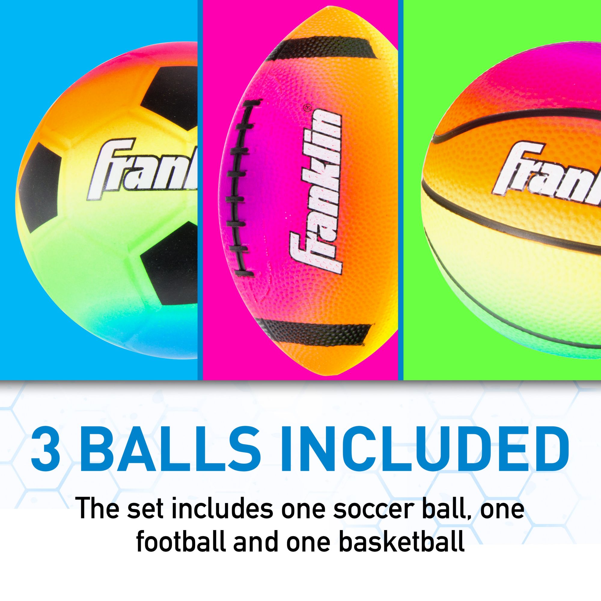 Franklin Sports Vibe Micro 3 Ball Set