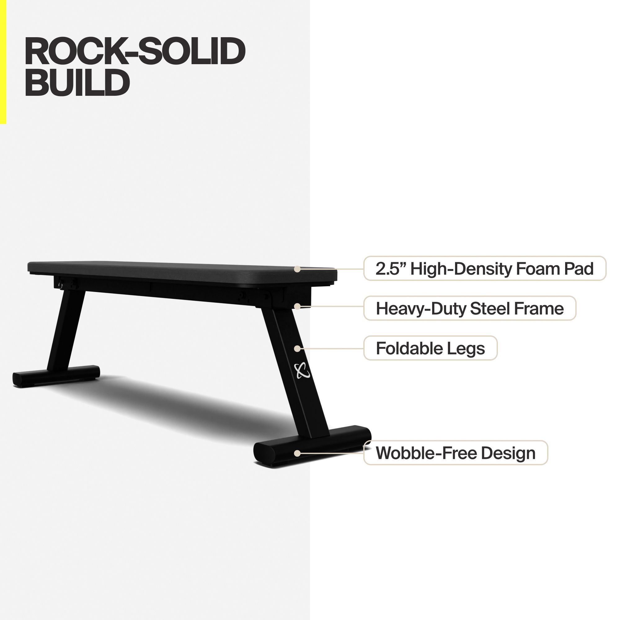 Centr Power Series FWB1 Flat Weight Bench