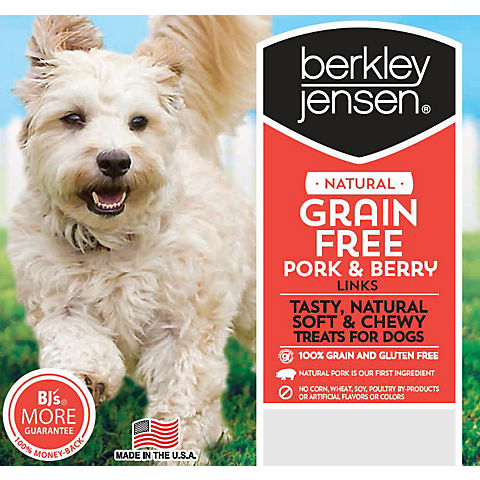 Berkley Jensen Grain-Free Pork and Berry Links Dog Treats, 1.25 lbs.