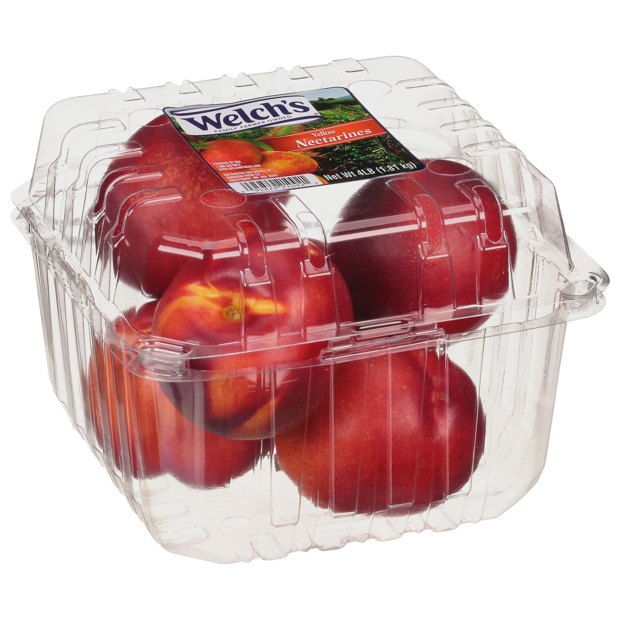 White Nectarines, 4 lbs.