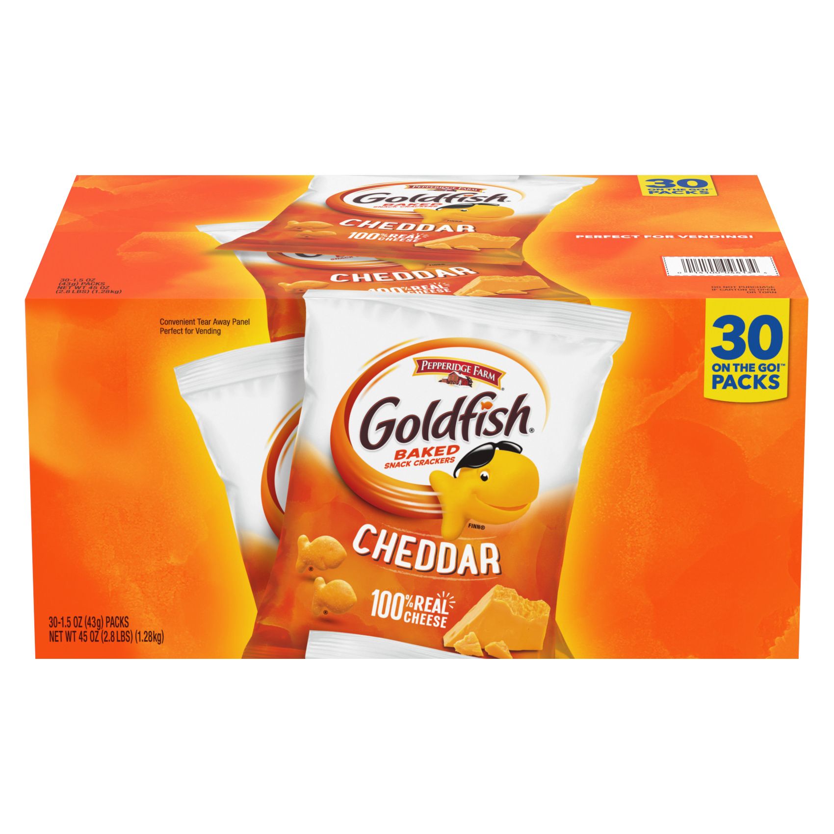 Pepperidge Farm Cheddar Goldfish Multipack Bjs Wholesale Club
