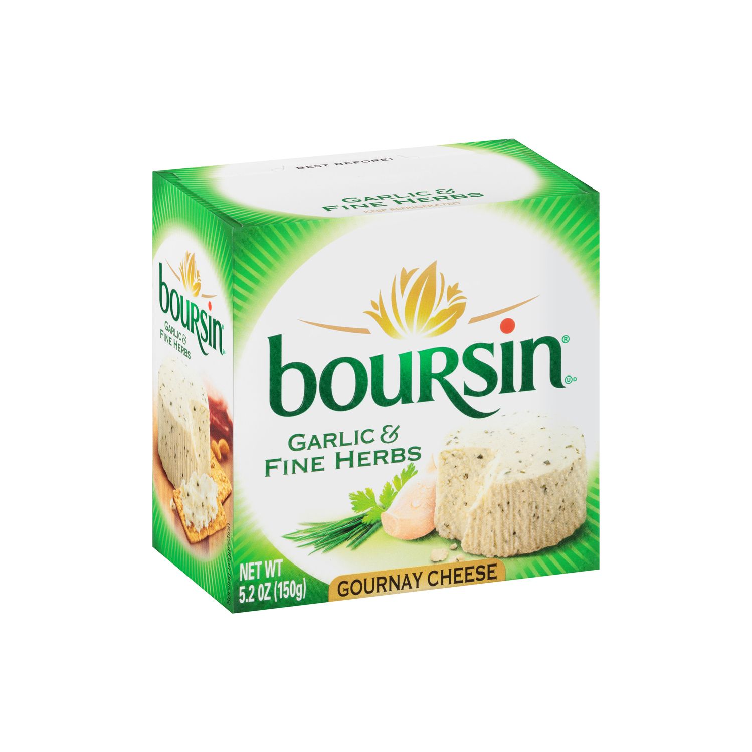 Boursin garlic clearance and herb cheese