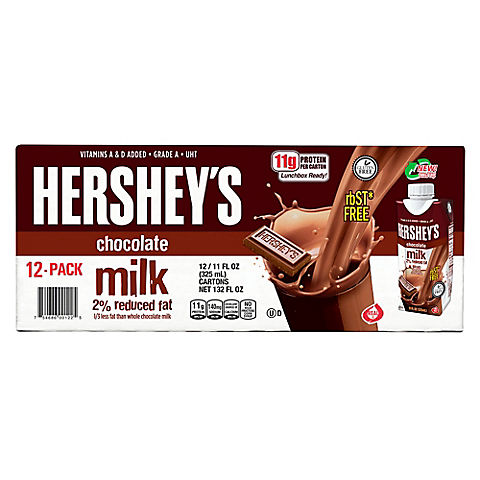 Hershey's 2% Chocolate Milk, 12 pk./11 oz.