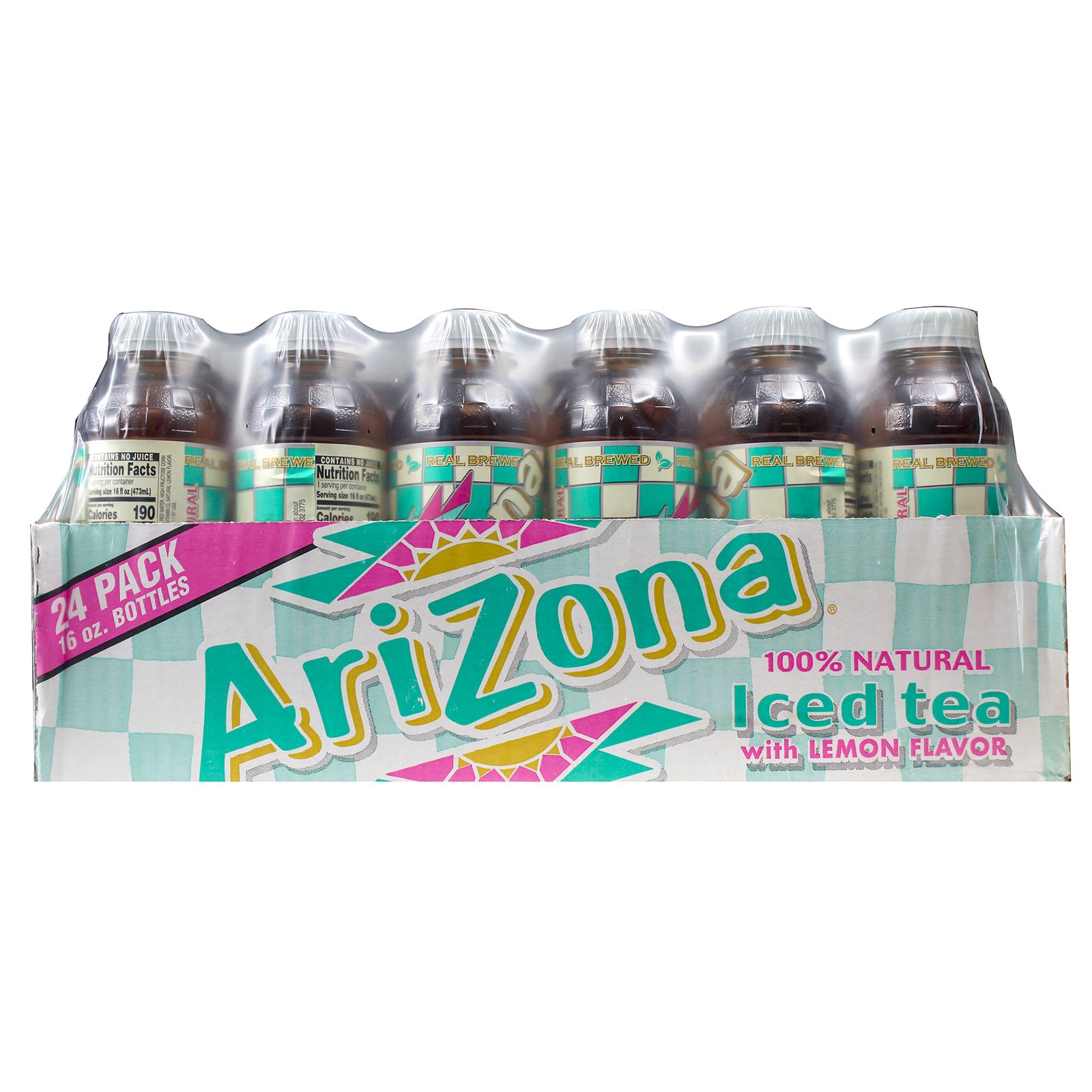Arizona Iced Tea Lemon Juice Can (23 Fl Oz. / 24 Pack)