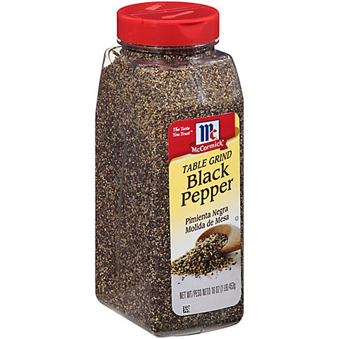 McCormick Table Grind Black Pepper, 16 oz.