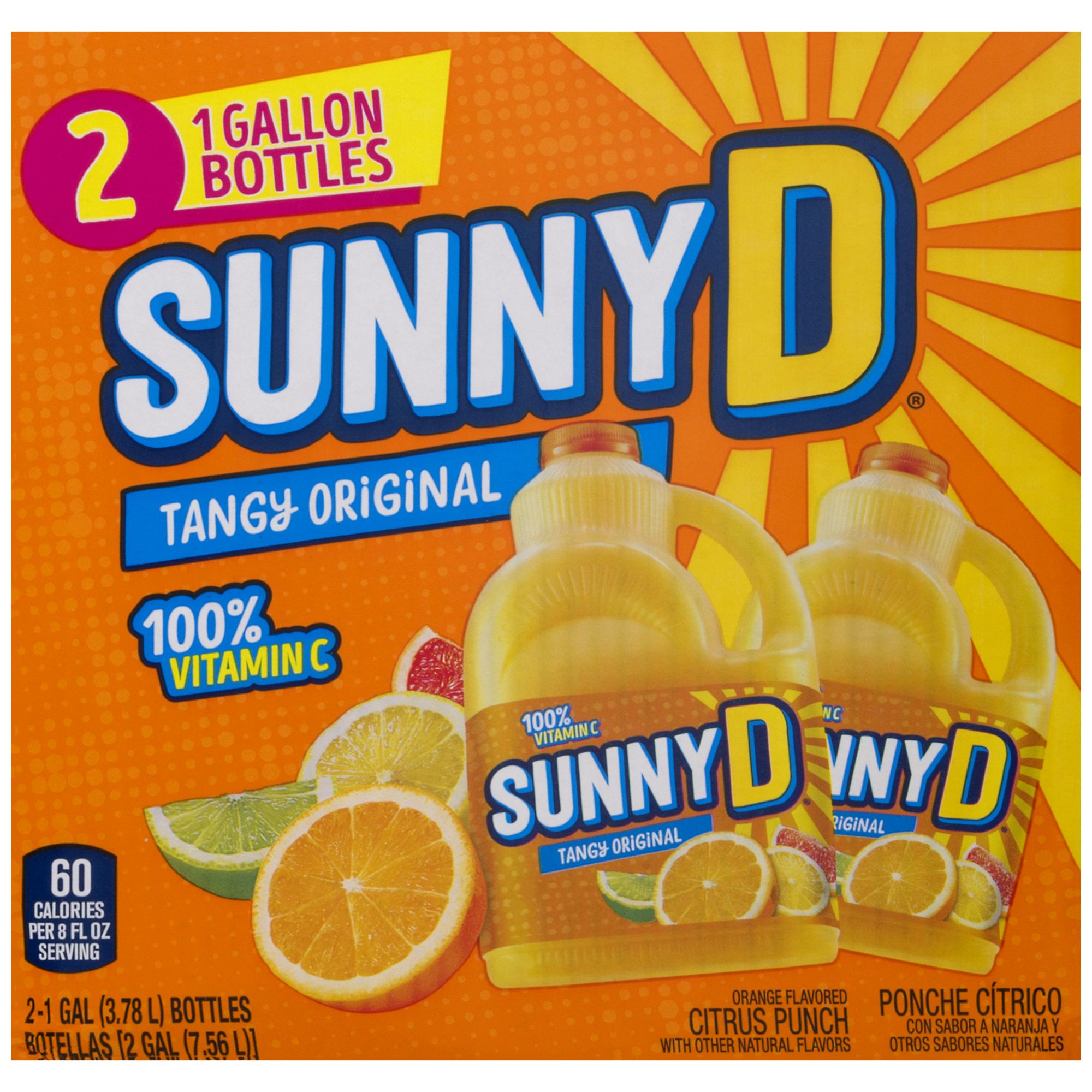 Sunny Delight 2 Ct 128 Oz Bjs Wholesale Club