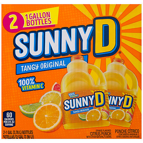 Sunny Delight, 2 ct./128 oz.