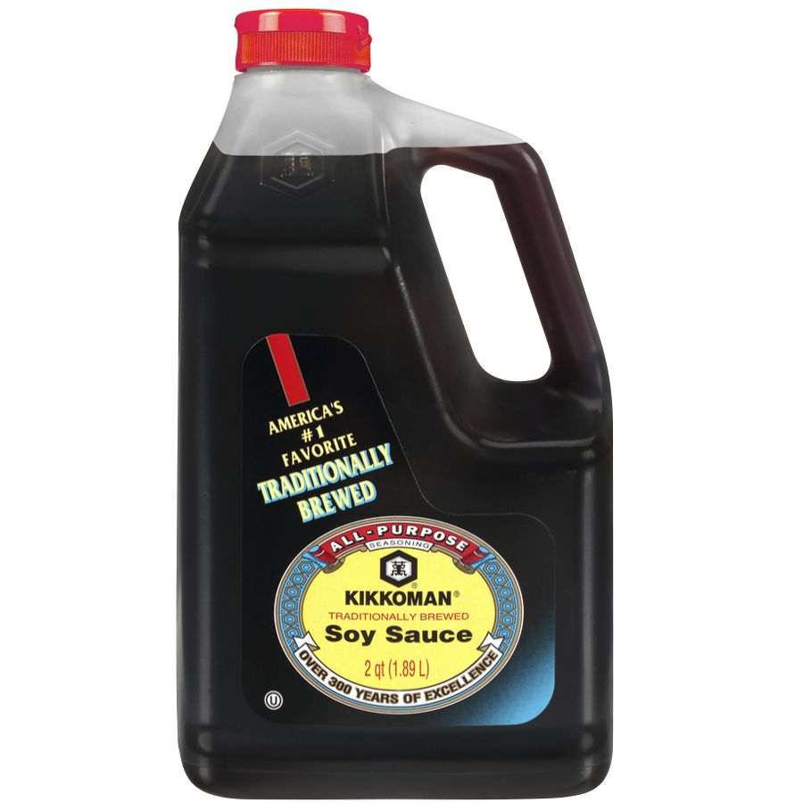 Kikkoman Soy Sauce, 64 Fl Oz (Pack of 1)