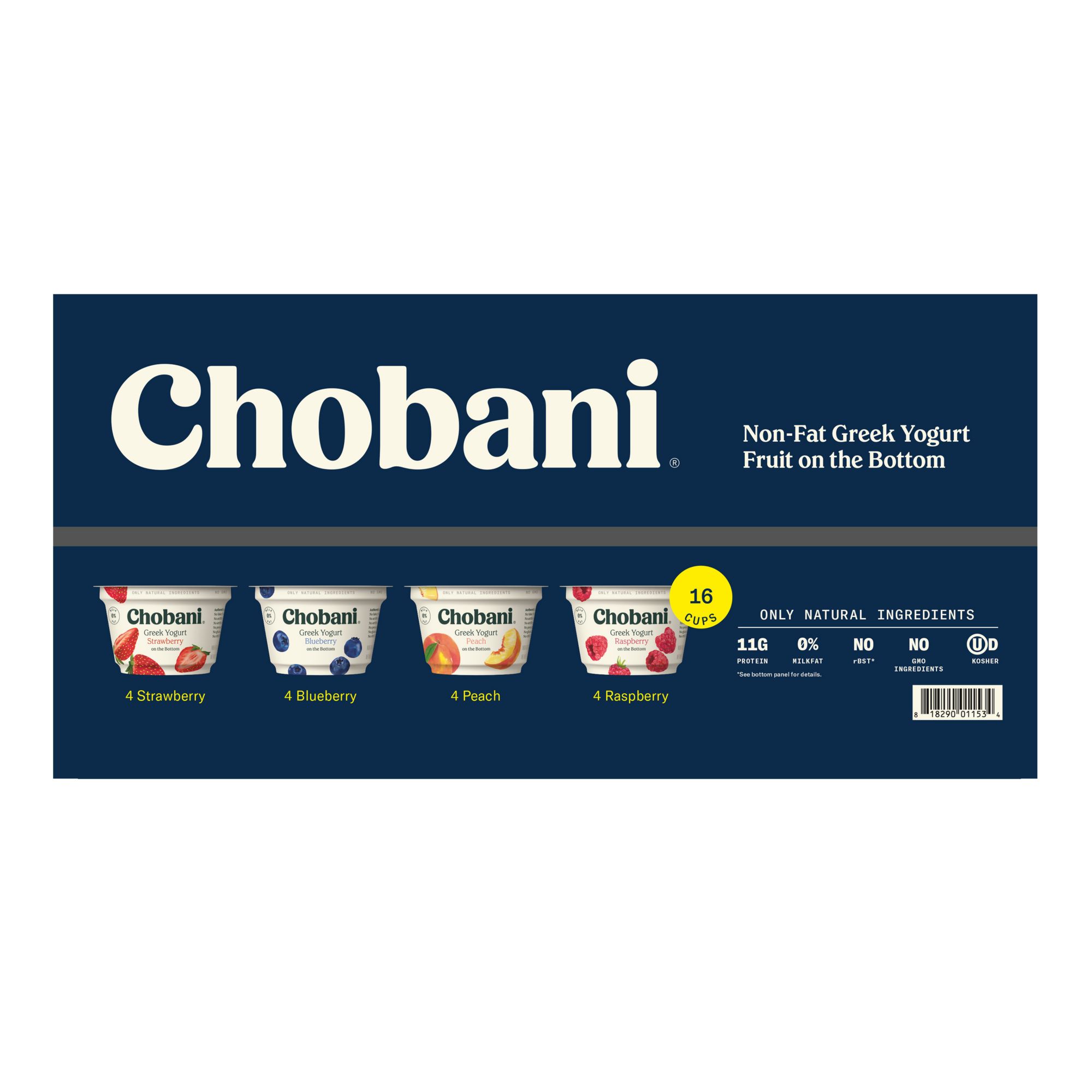 Chobani Greek Yogurt Berry Variety Pack - Bjs Wholesale Club