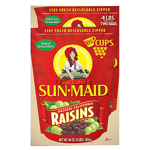 Sun-Maid California Raisins, 4 lbs.
