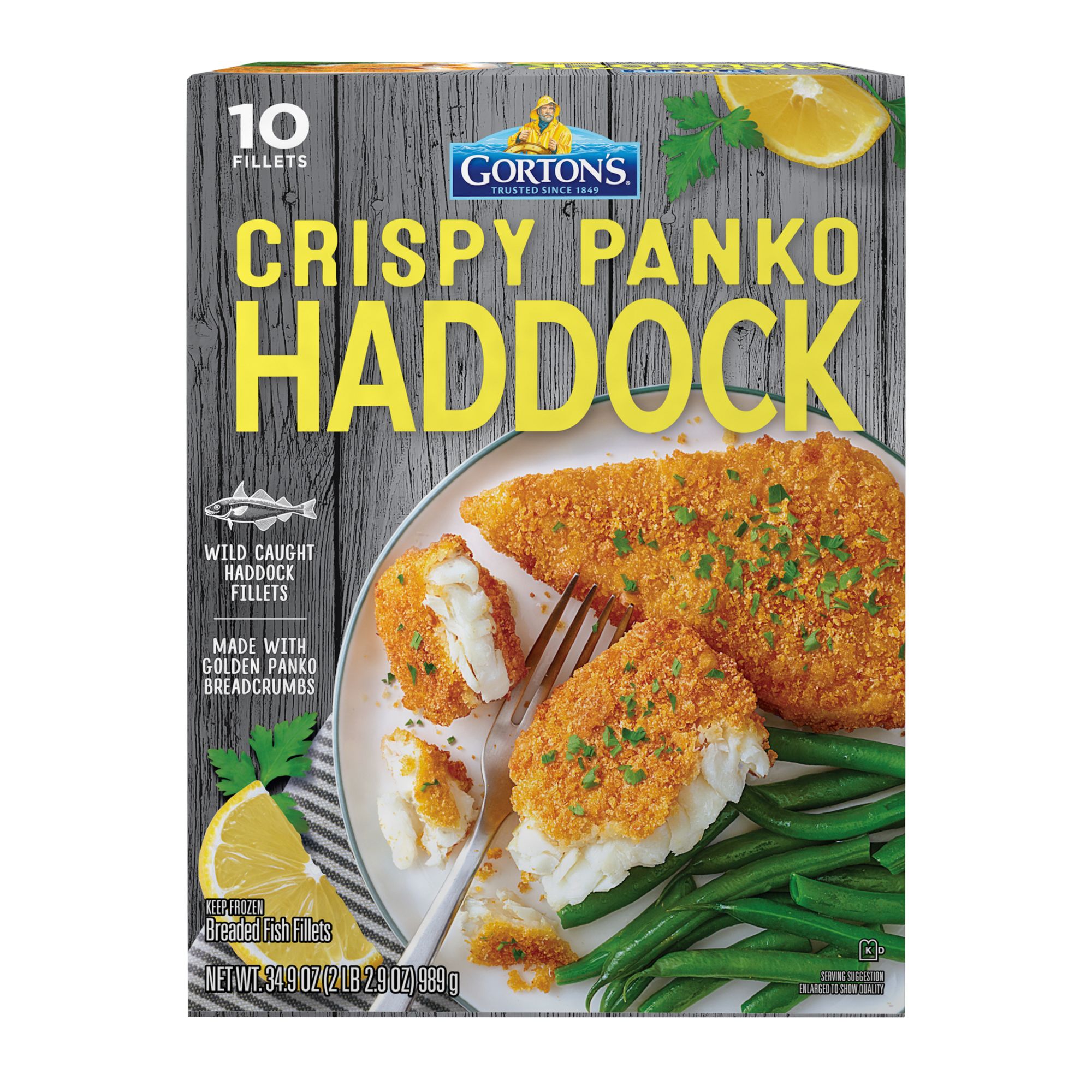 Gorton S Panko Breaded Haddock Fillets 10 Ct Bjs Wholesale Club