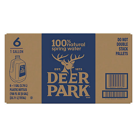 Deer Park 100% Natural Spring Water, 1 gal.