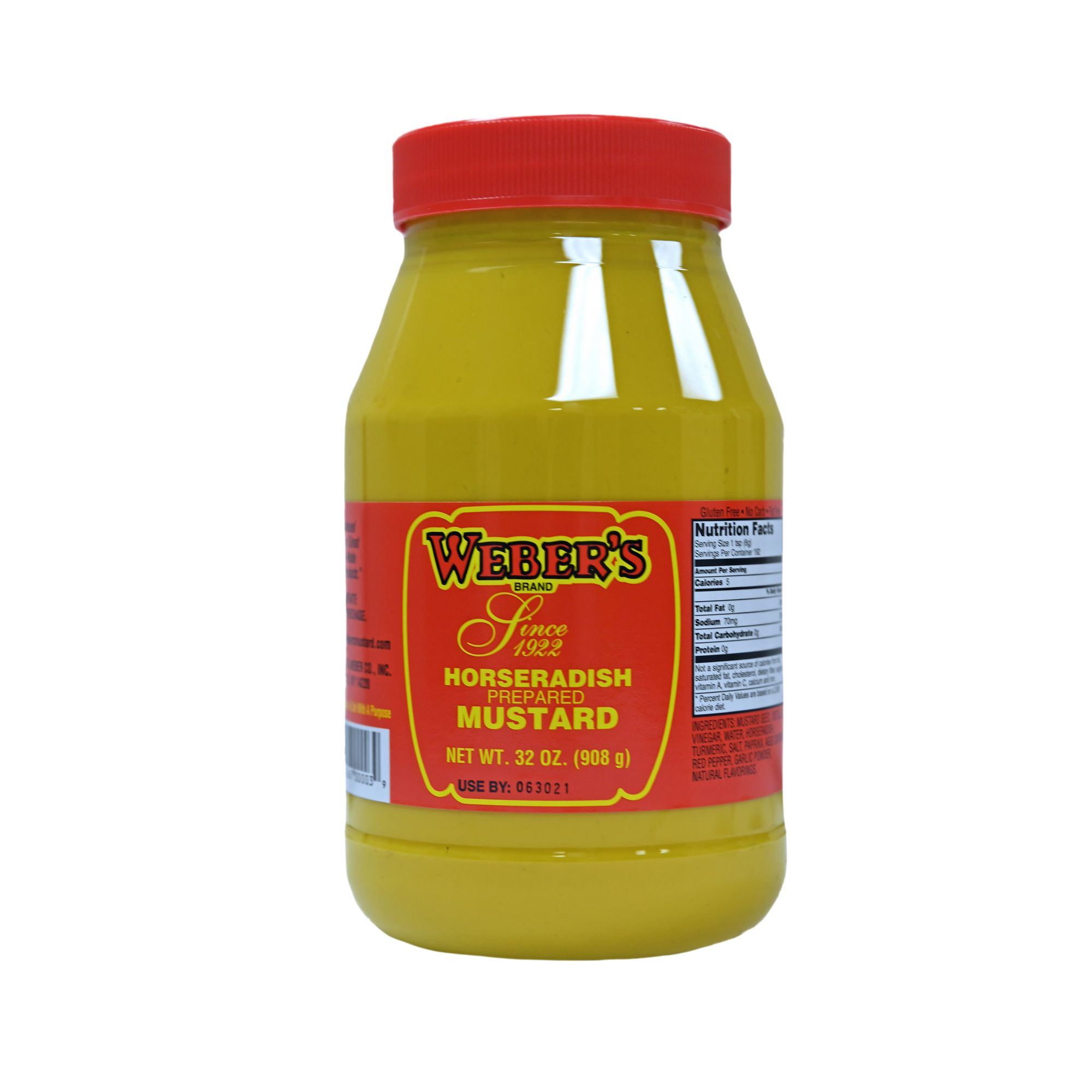 Webers Select Mustard, Hot Garlic - 6 oz