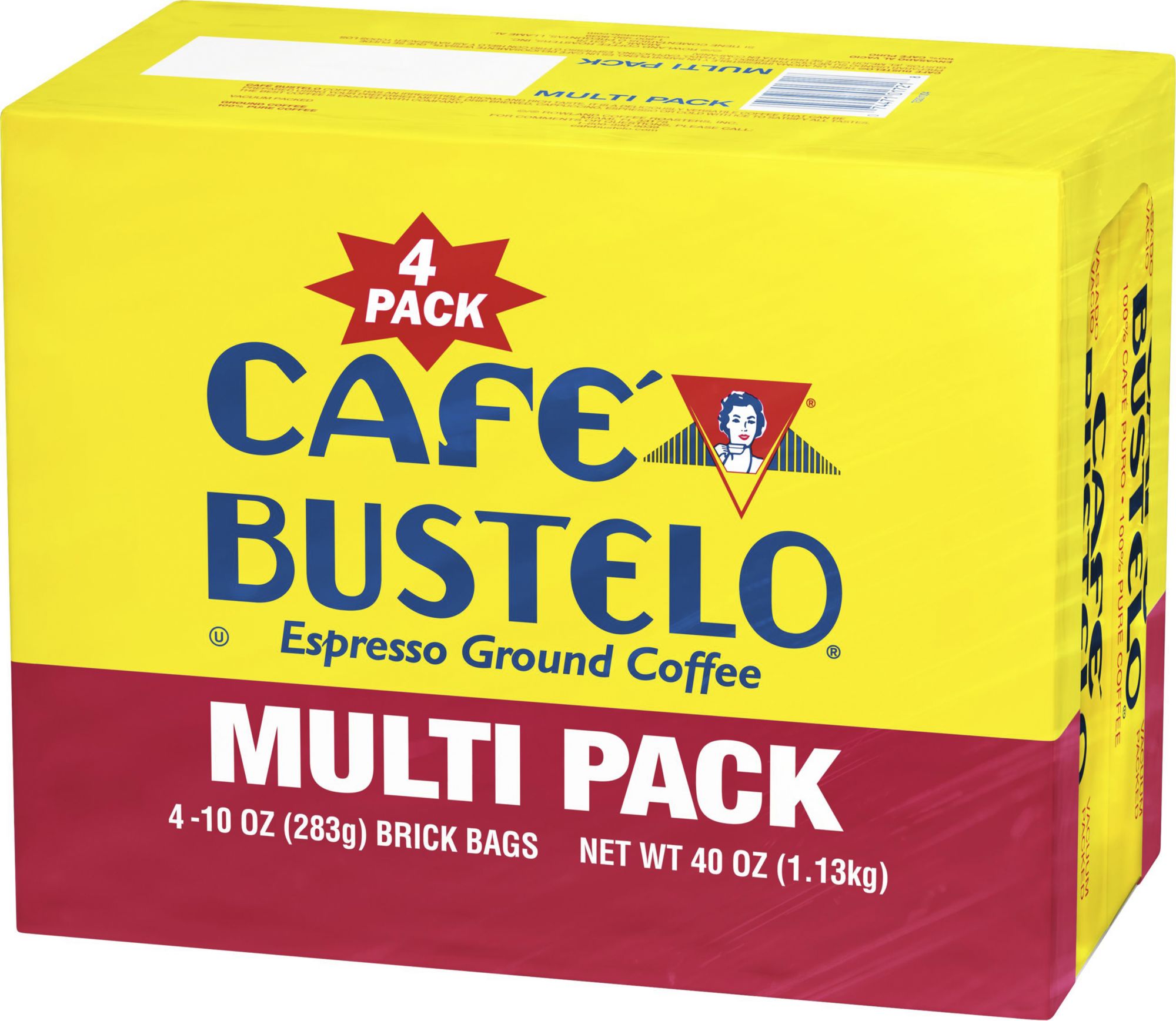 Cafe Bustelo, Café con Leche 10 K-⁠Cup Pods Pack of 4 