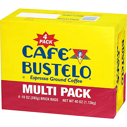 Cafe Bustelo Espresso Coffee, 4 pk./10 oz.