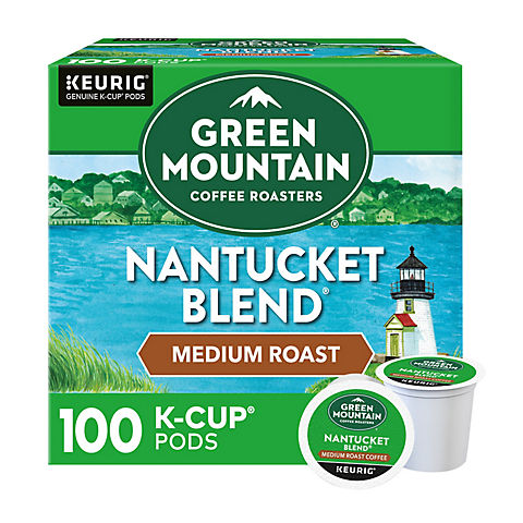 Green Mountain Coffee Nantucket Blend K-Cup Pods, 100 ct.