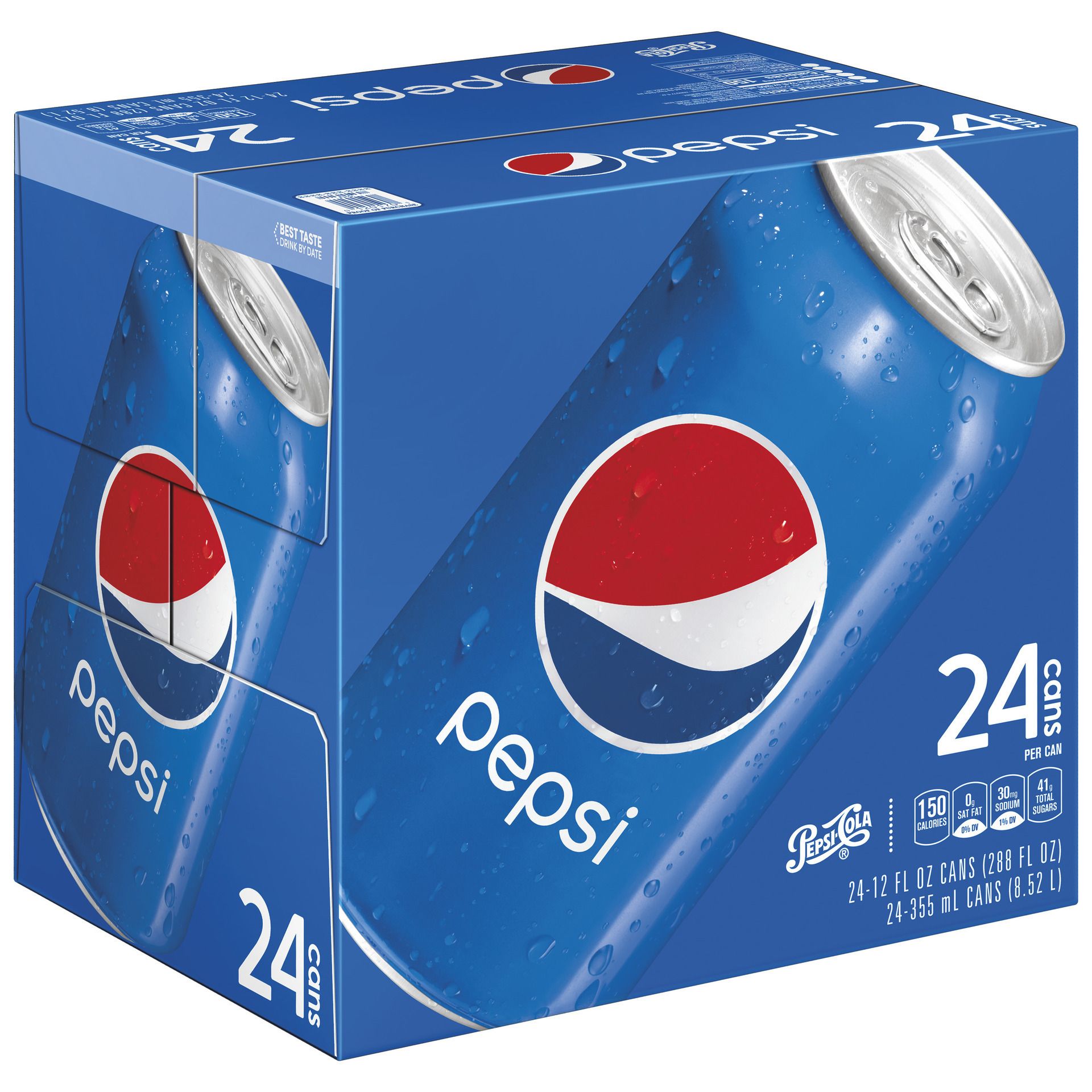 Pepsi – 20 oz Bottle 24pk Case – New York Beverage