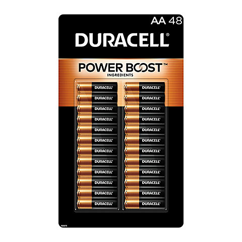 Duracell Coppertop AA Alkaline Batteries, 48 ct.