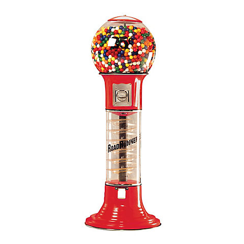 Selectivend Road Runner Gumball Vending Machine - Red