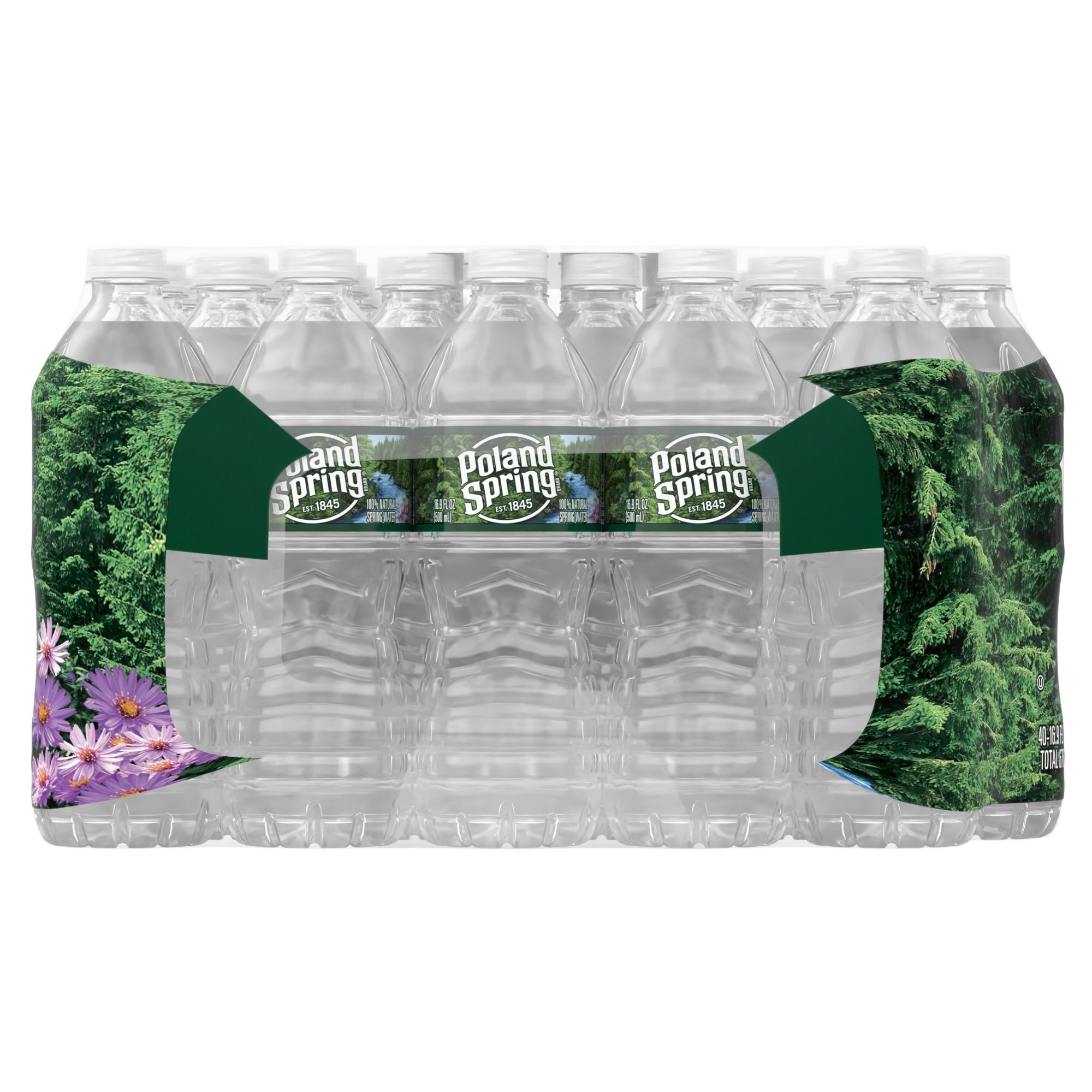 Poland Spring Water, 8 Fl Oz (Pack of 48)