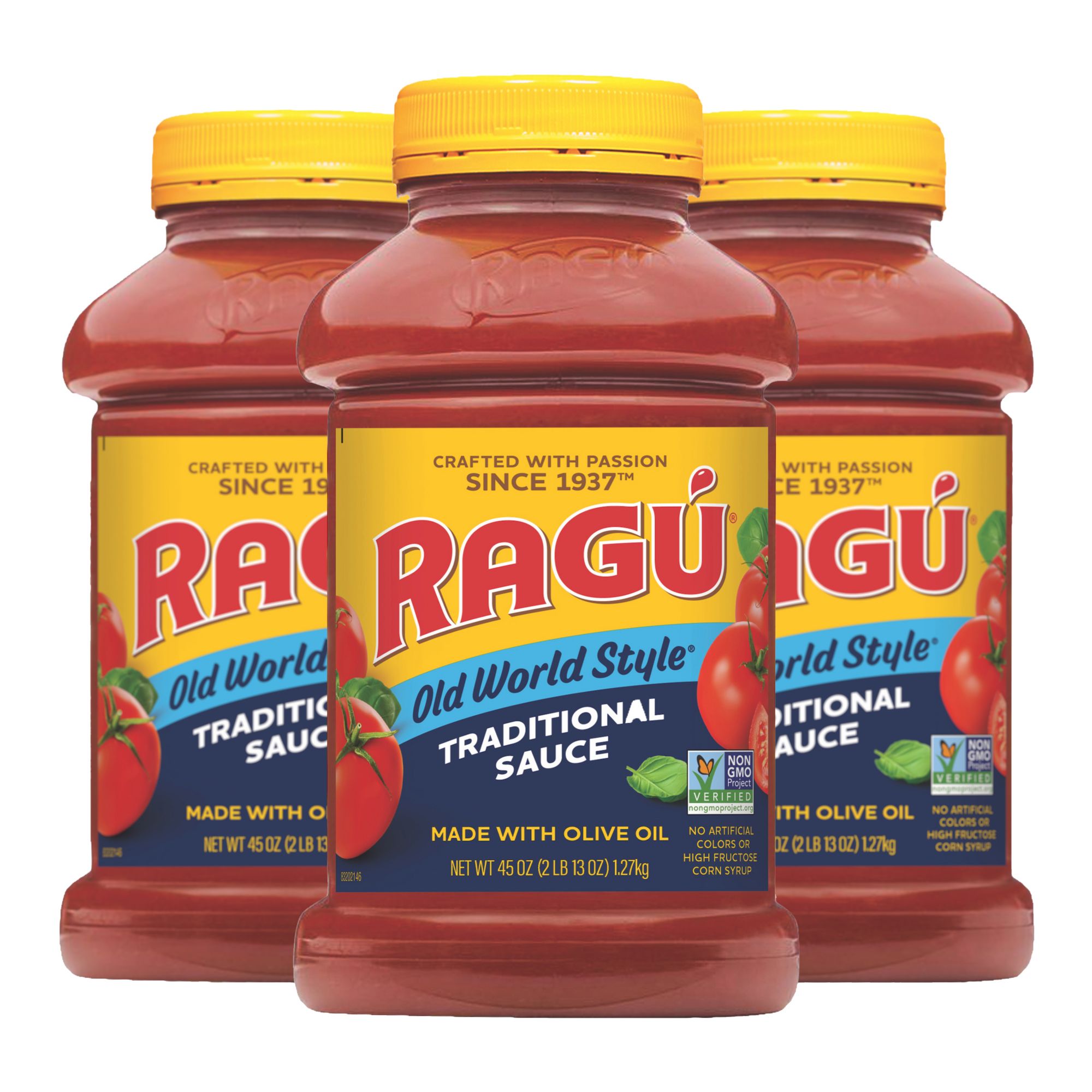 Ragu Traditional Spaghetti Sauce, 3 ct./45 oz. - BJs Wholesale Club