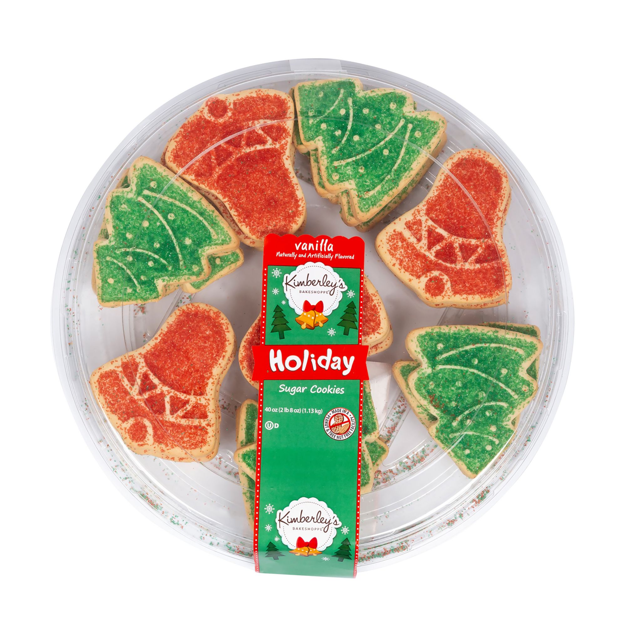 Christmas mini sugar cookies - two dozen – Bo's Bake Shop