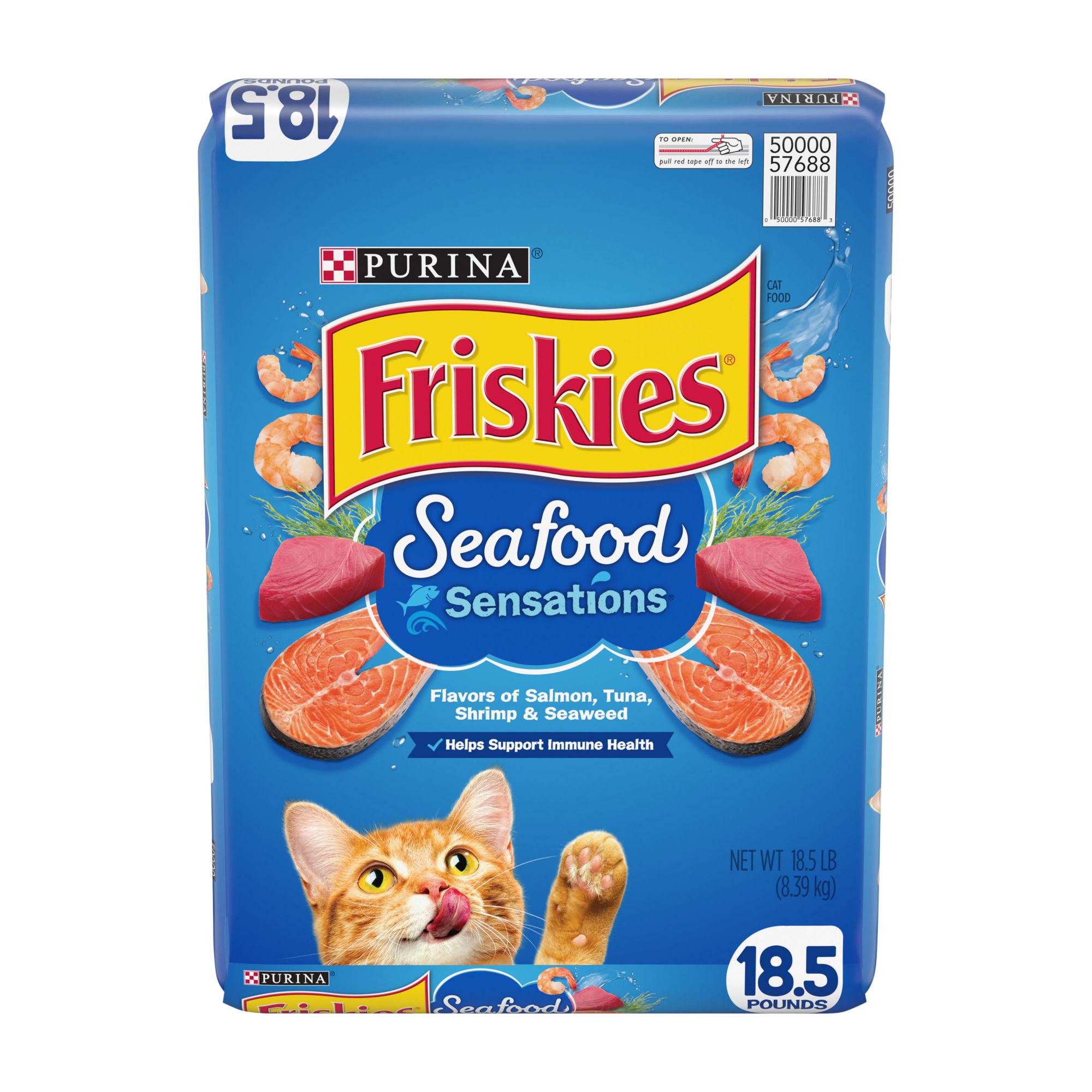 seafood cat food