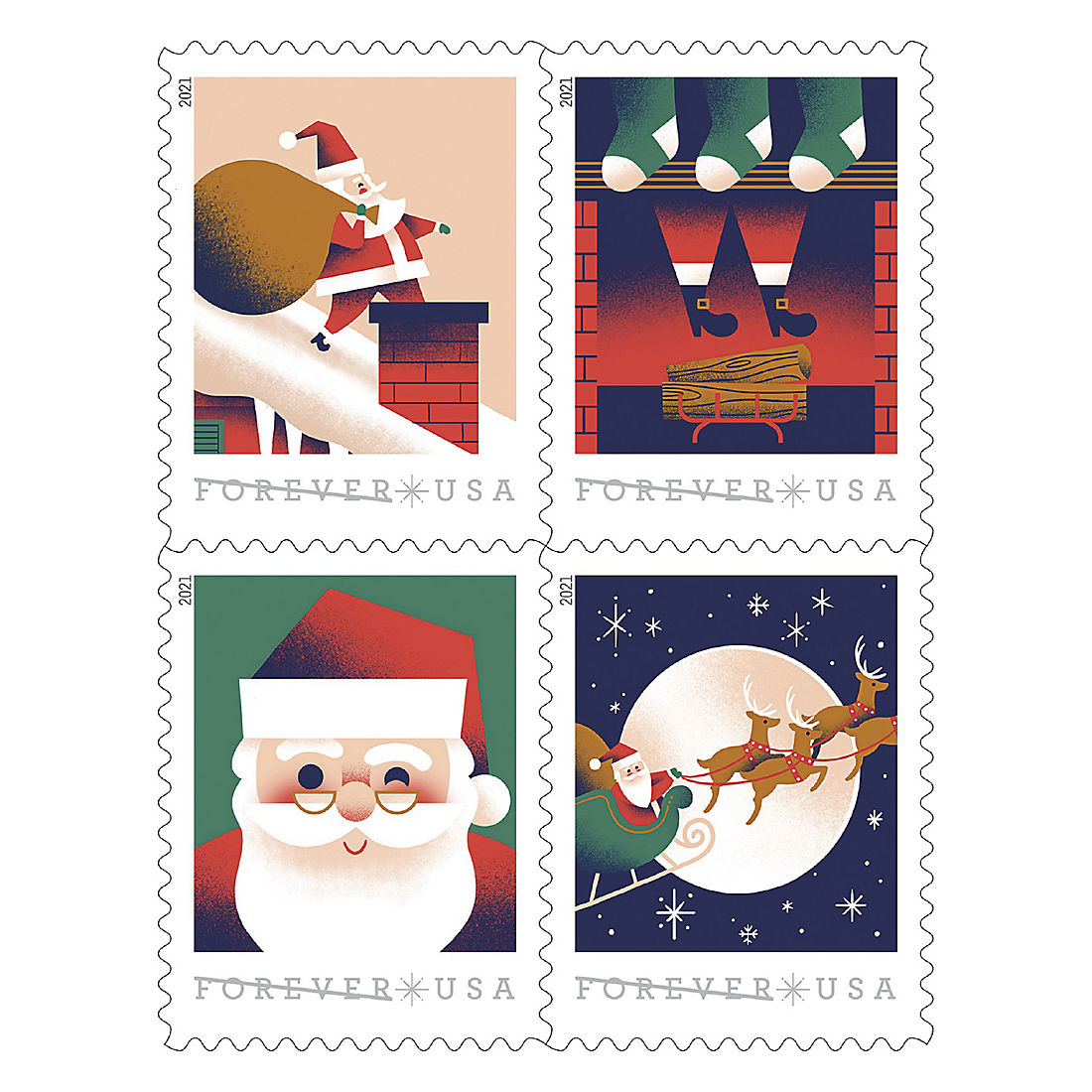 USPS Forever Postage Stamps, 40 ct. - Holiday