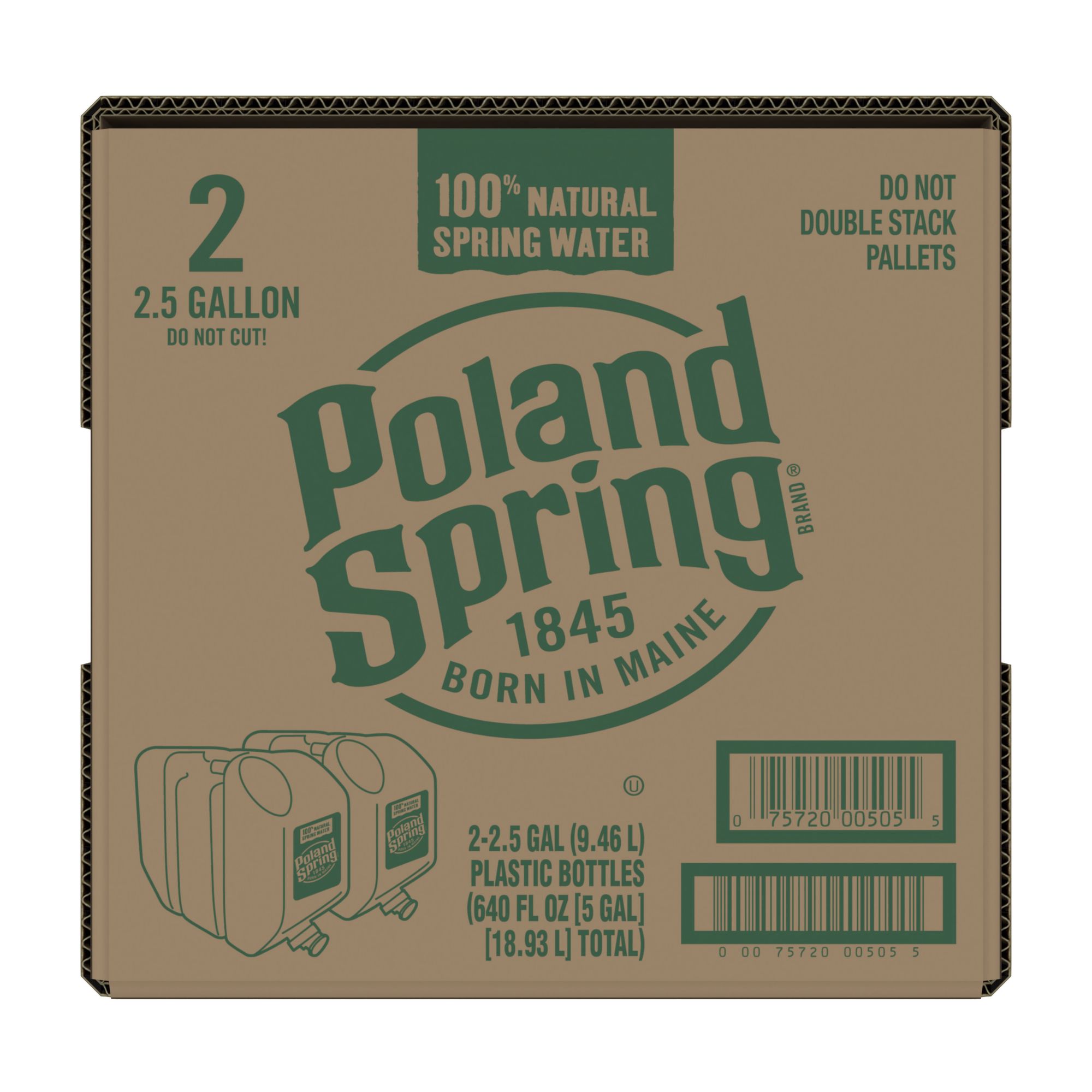 Poland Spring 100% Natural Spring Water (8 fl. oz., 48 pk.) - Sam's Club