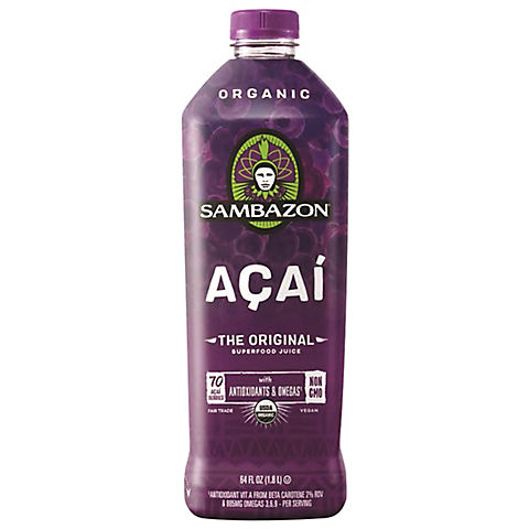 Sambazon Organic Acai Juice, 64 fl. oz.