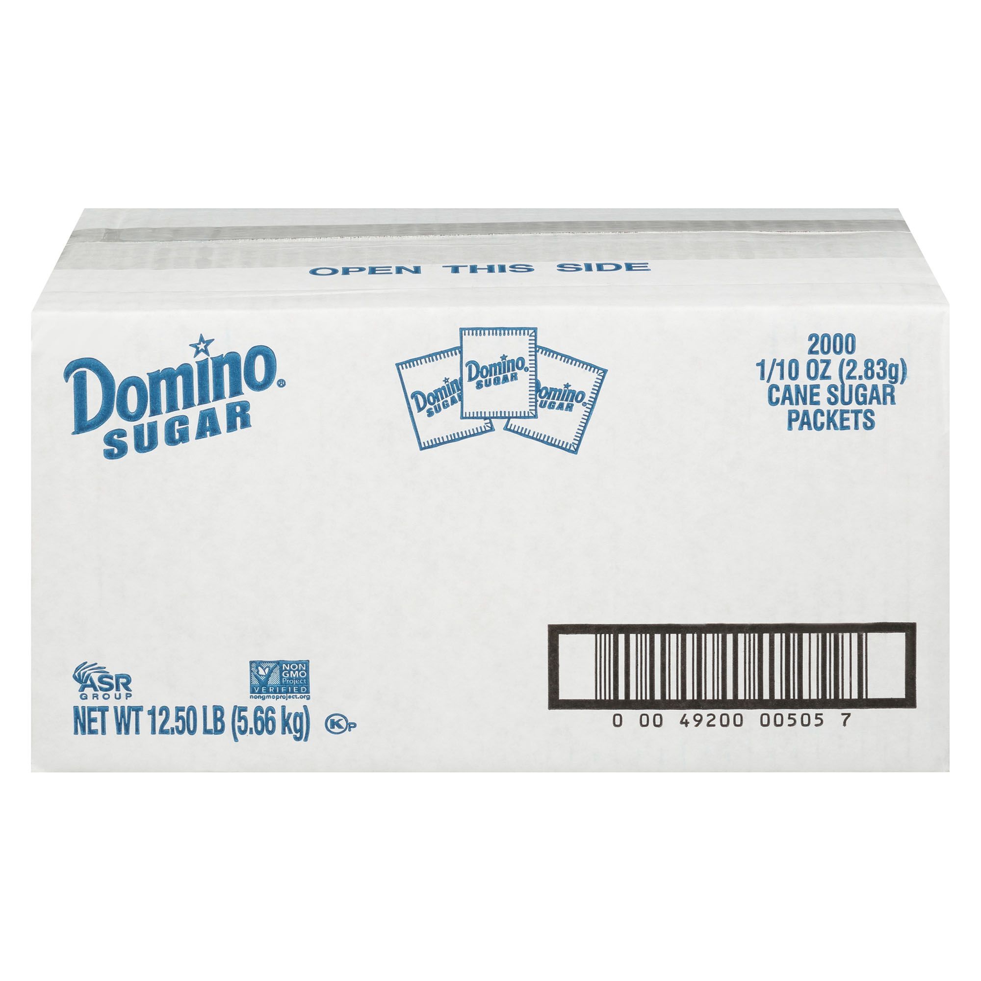 Domino Sugar Packets, 2,000 ct