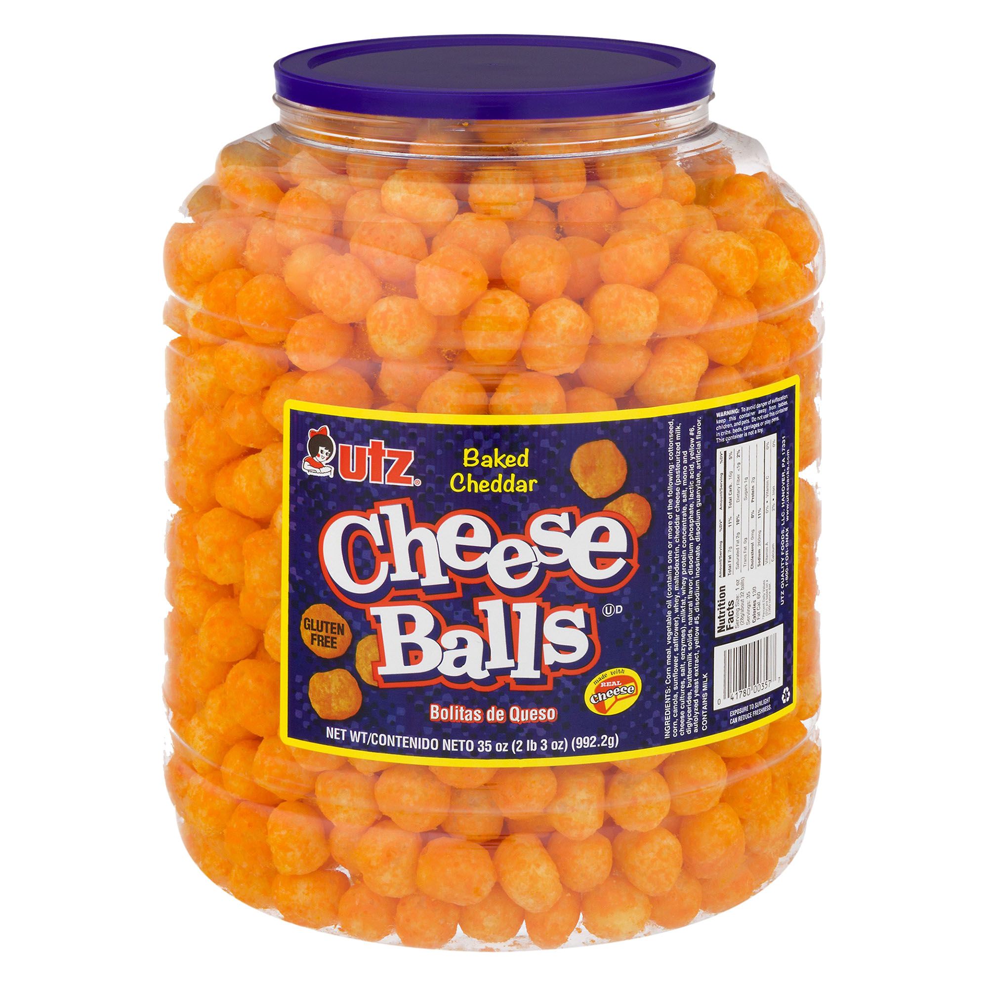 UTZ Cheese Balls 35 oz BJ s Wholesale Club