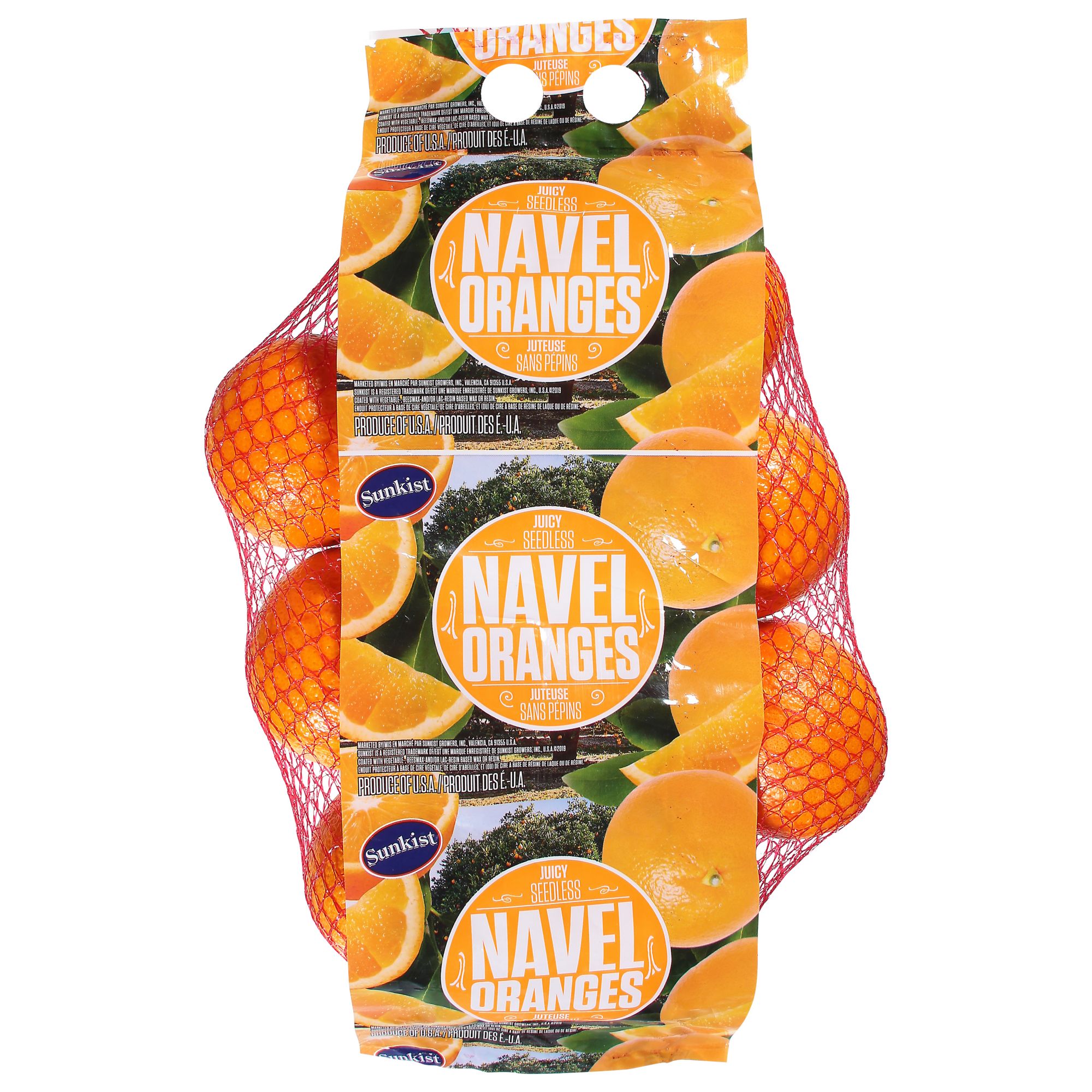 Fresh Navel Oranges, 4 lb Bag