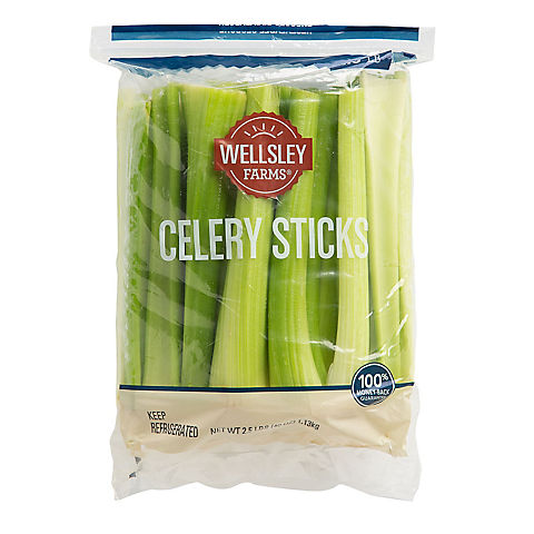 Wellsley Farms Celery Sticks, 2.5 lbs.