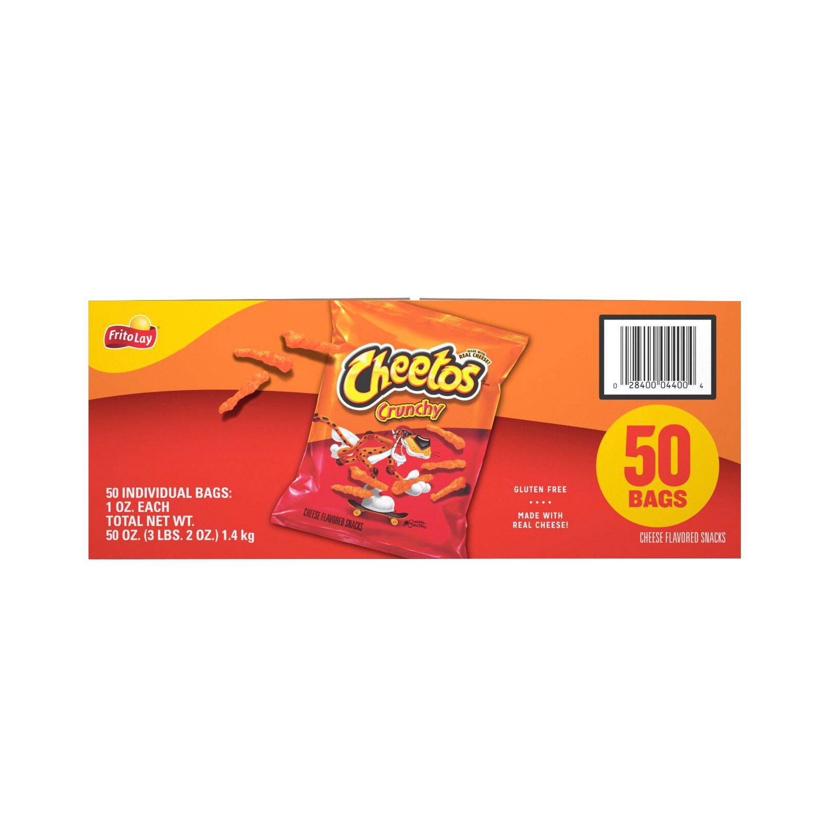 Cheetos Crunchy Cheese Flavored Snacks, 1 Ounce (Pack of 40)