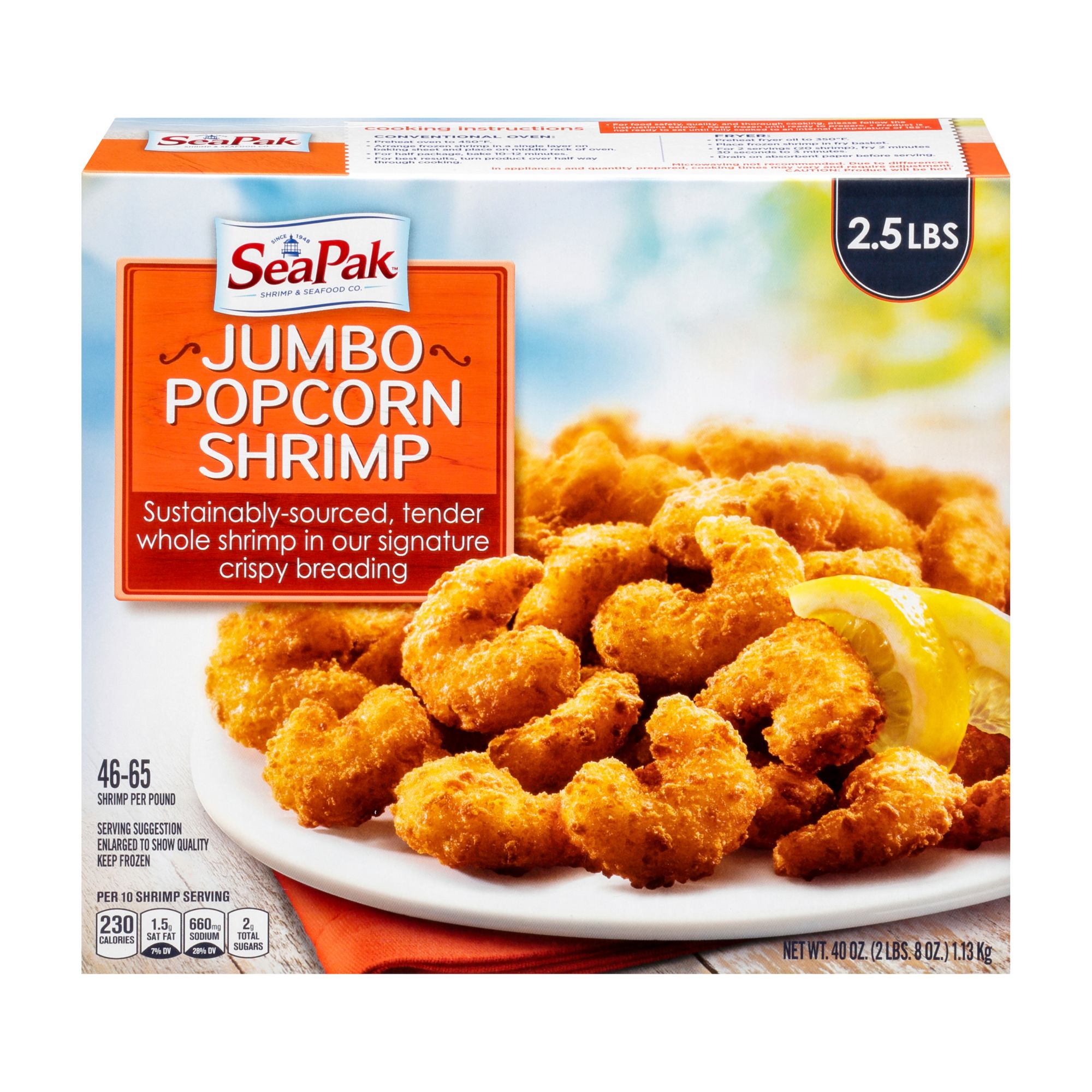 SeaPak Popcorn Shrimp