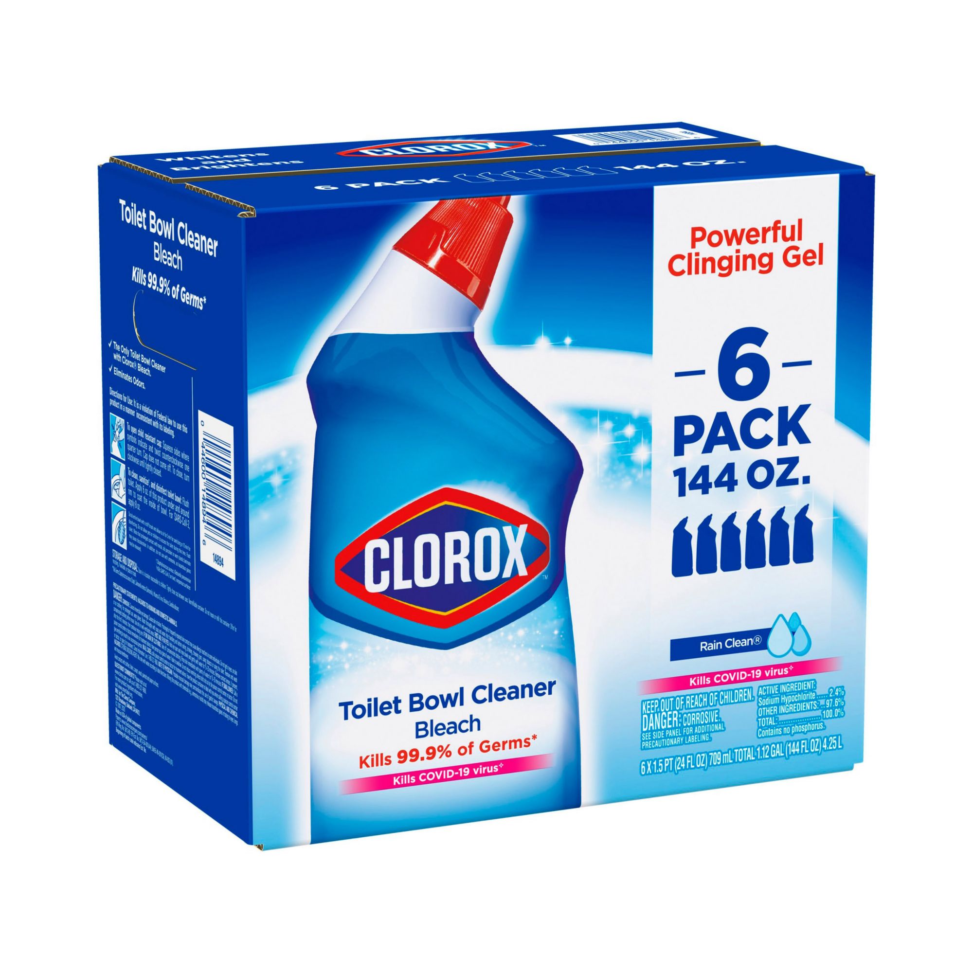 Save on Clorox Toilet Bowl Brush with Under Rim Scrubber Order