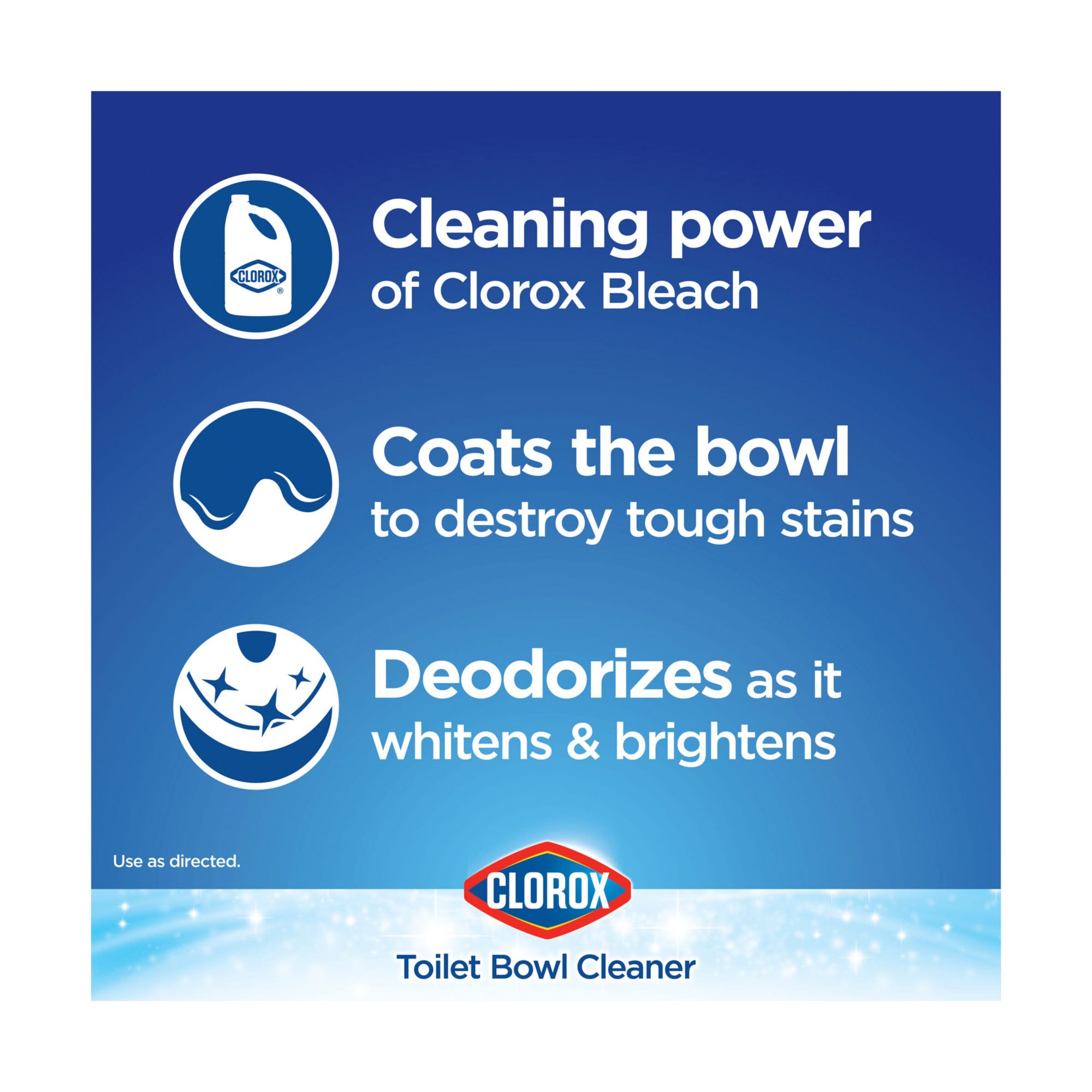 3PACK The Works 24 Oz. Toilet Bowl Cleaner 