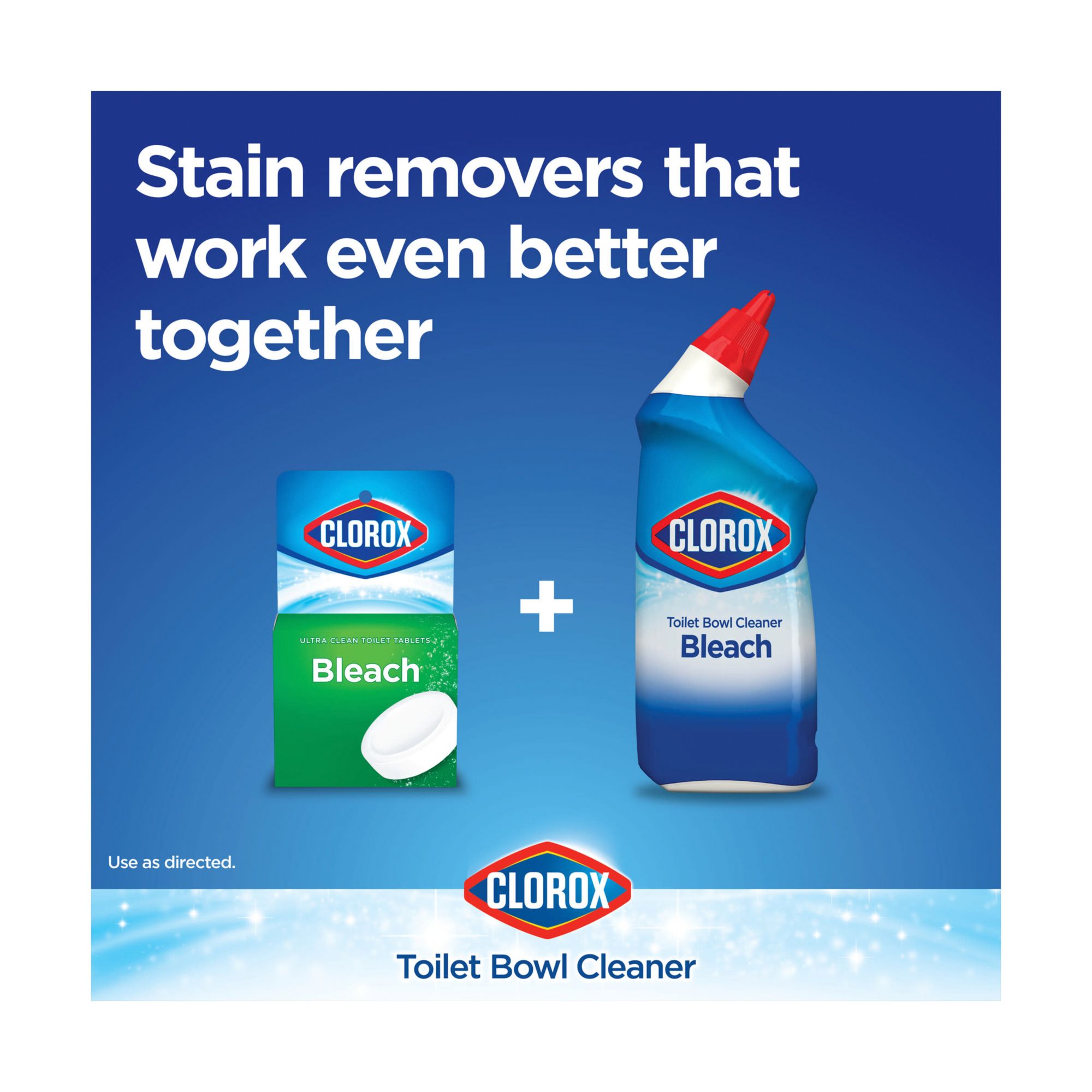 Clorox Bathroom Cleaning Supplies with Grout Cleaner, Toilet Bowl Cleaner,  & Drain Cleaner