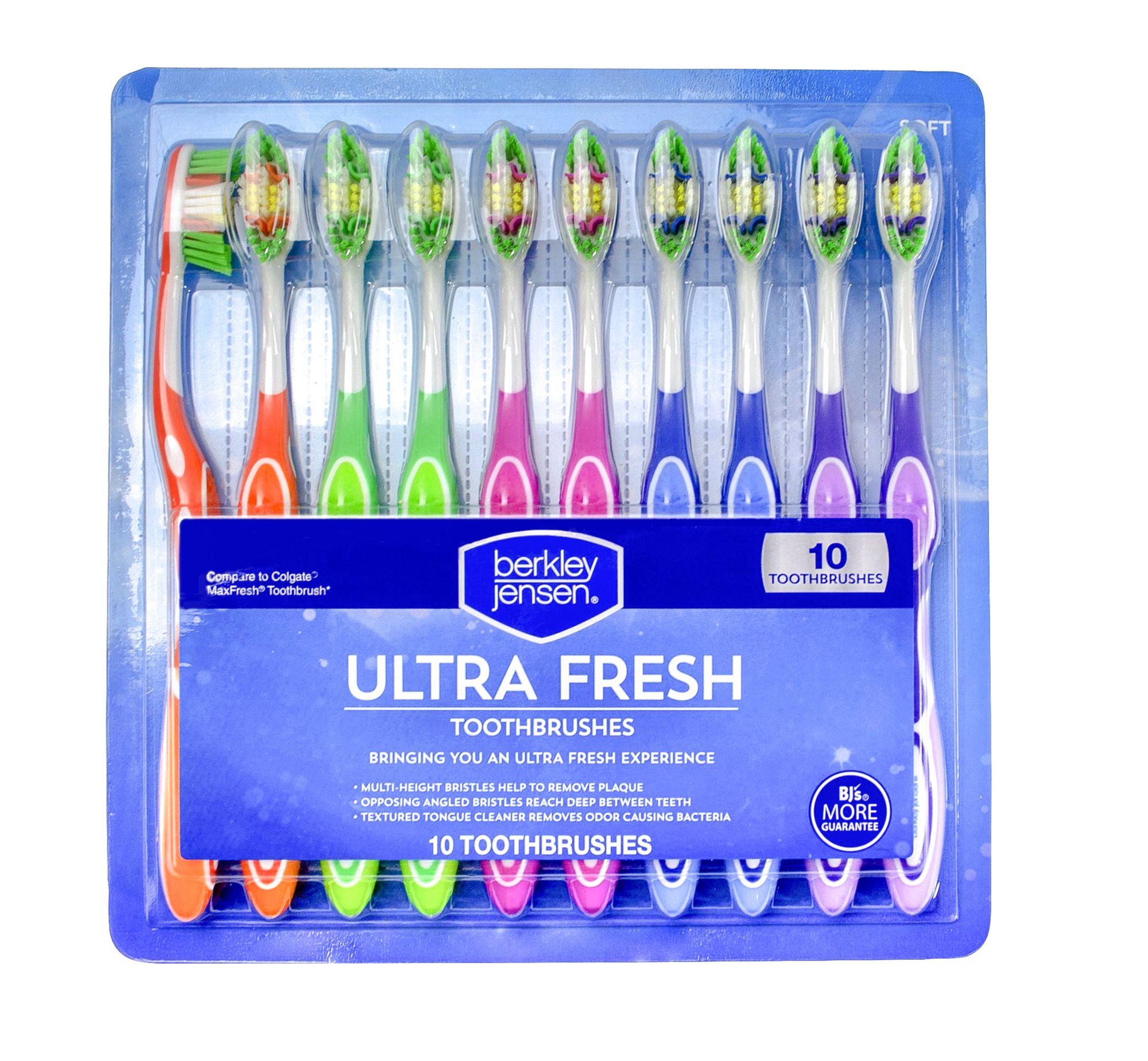 Berkley Jensen Fresh Toothbrushes, Pk. - WholeSale Club