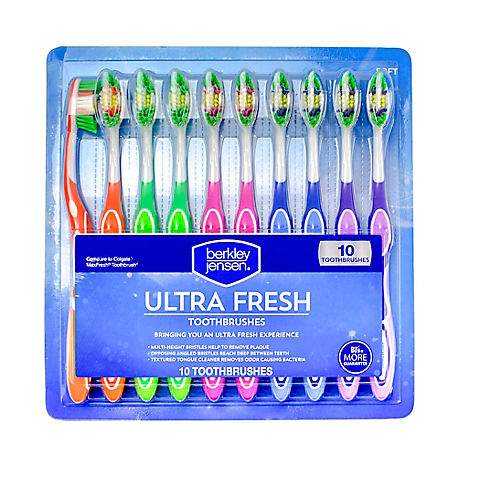 Berkley Jensen Ultra Fresh Toothbrushes, 10 pk.